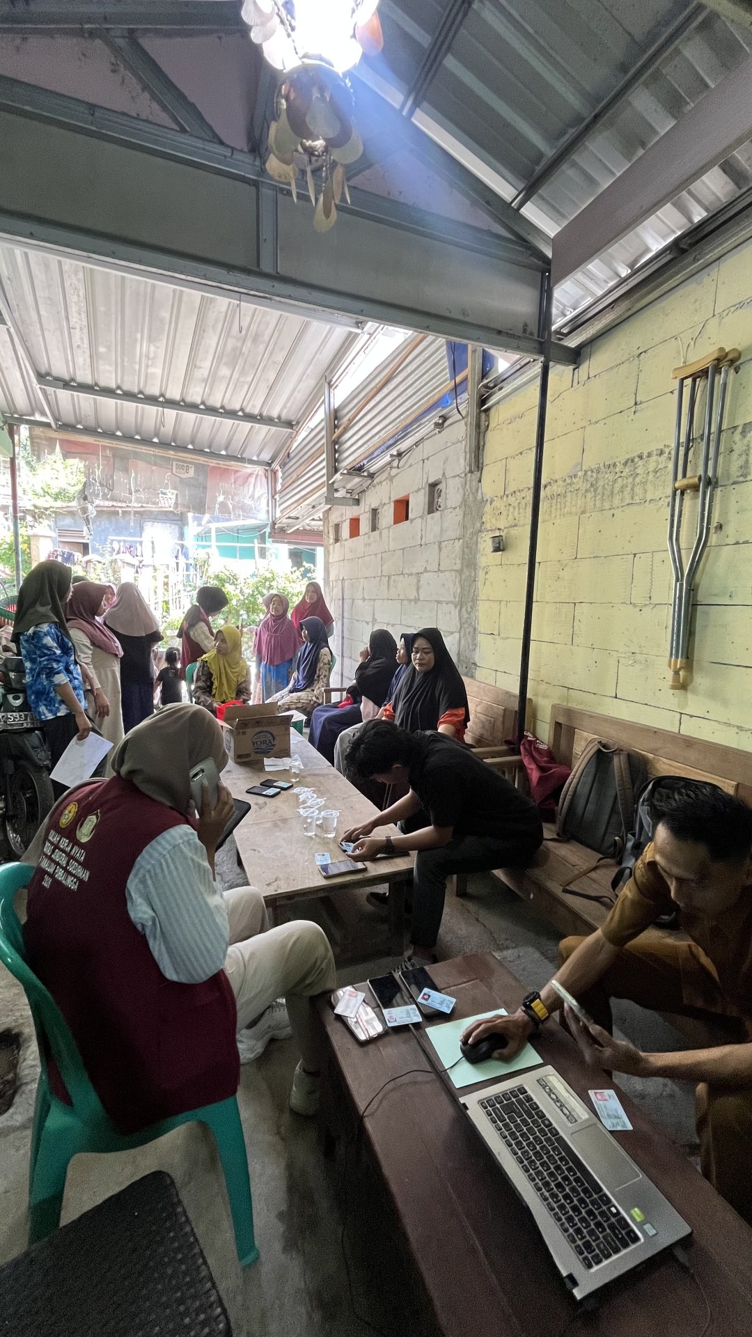 Pembuatan Akun Identitas Kependudukan Digital (IKD) di Dusun 2 RT 03 RW 02