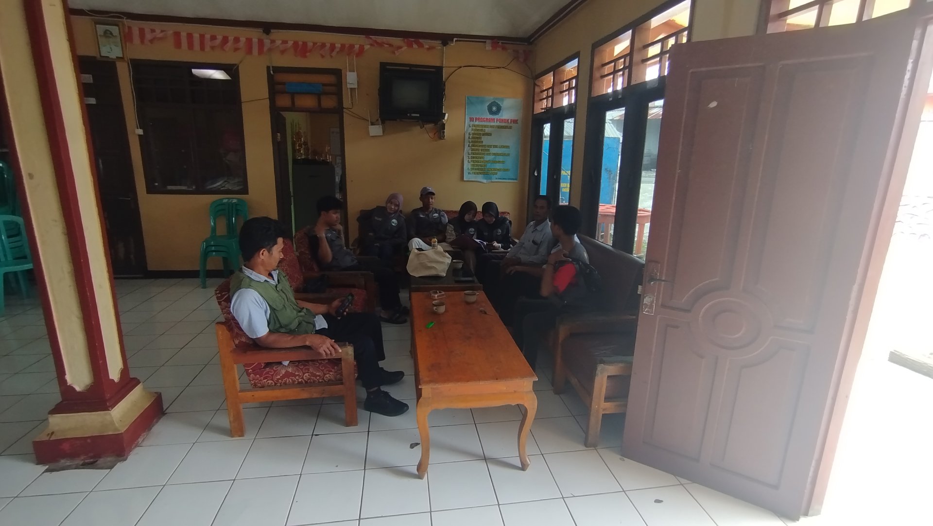 Piket Balai Desa ke-16 & Survei Daerah Rawan Bencana 2