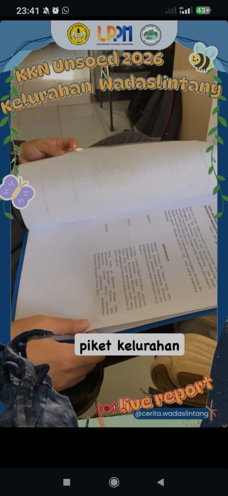 Piket di Kelurahan