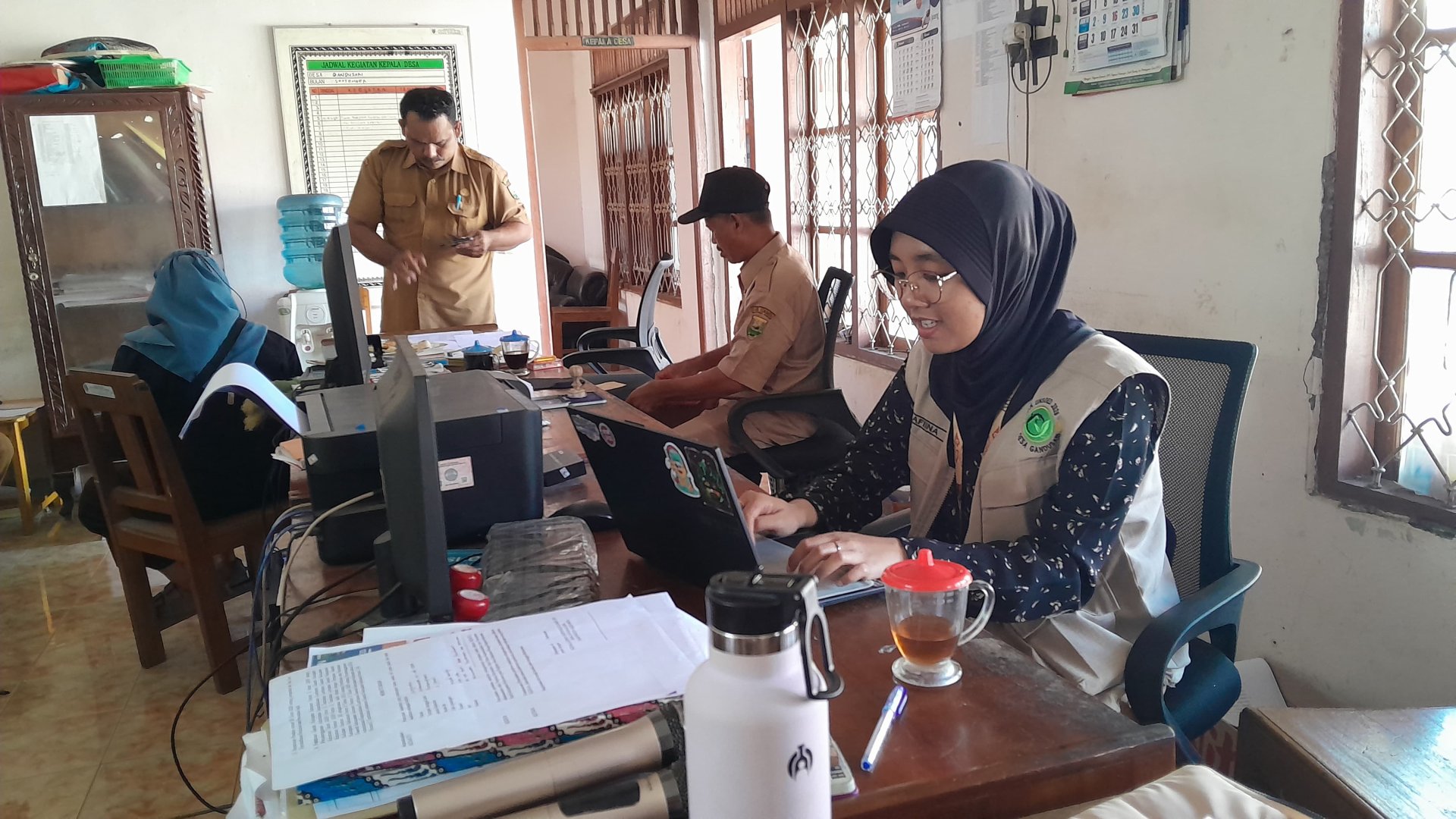 PIKET RUTIN BALAI DESA