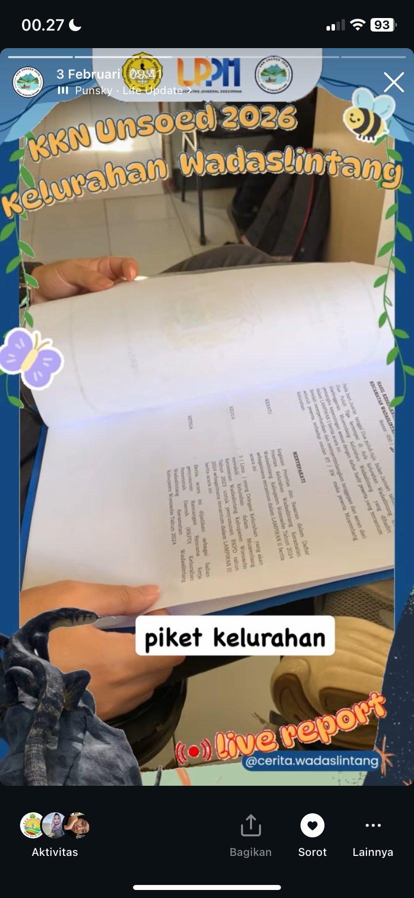 Piket rutin