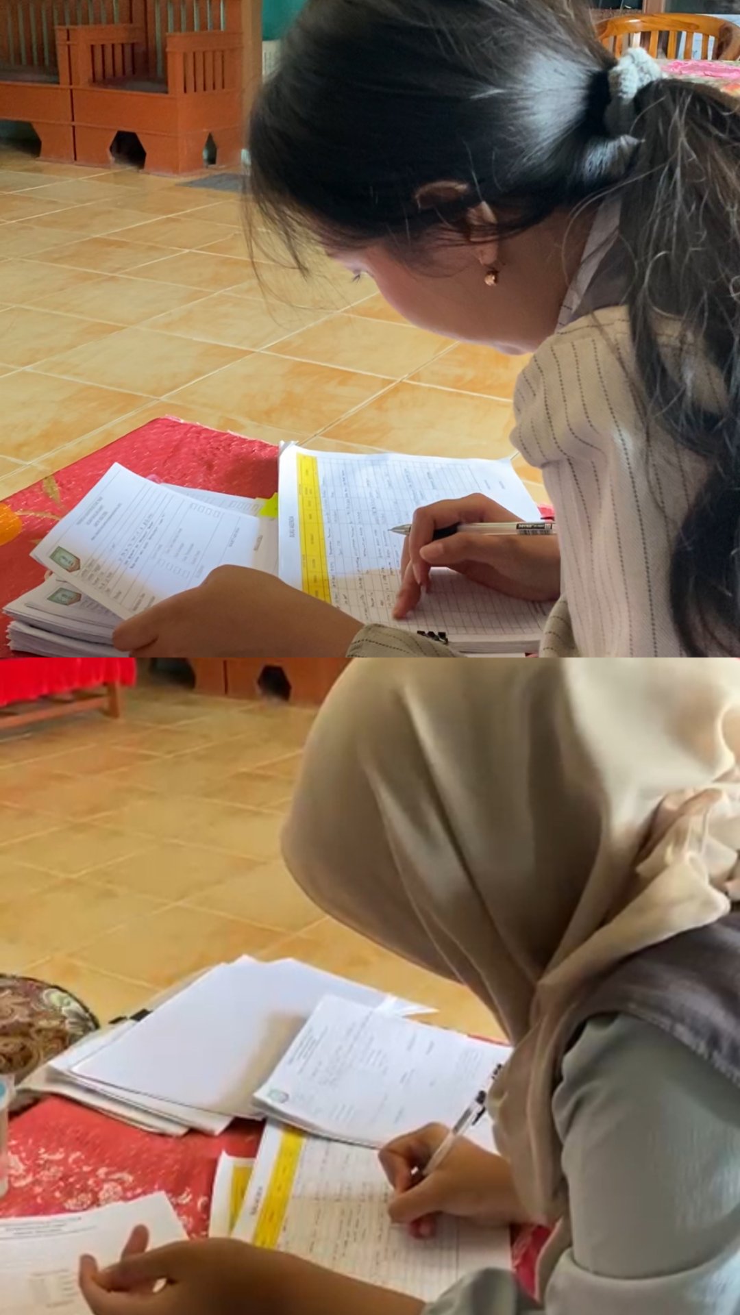 Piket Desa di Kantor Desa Cendil