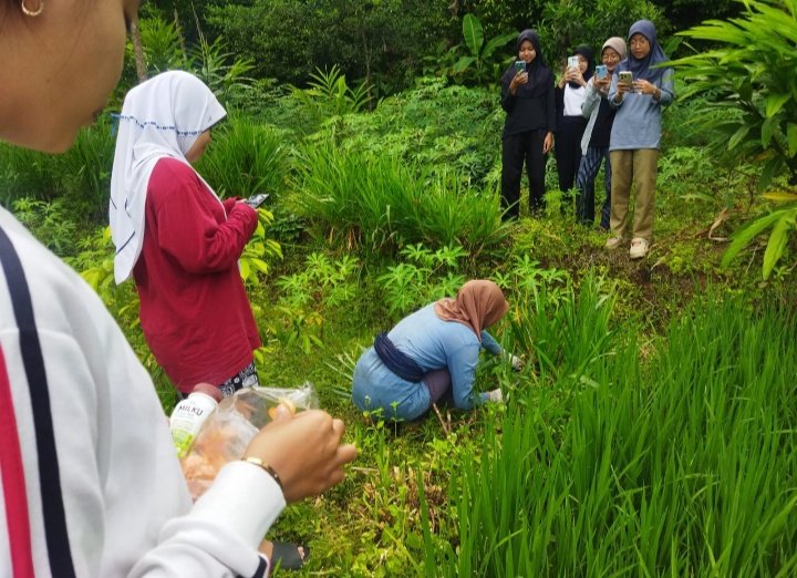 Membantu Warga Mencari Pakan Ternak