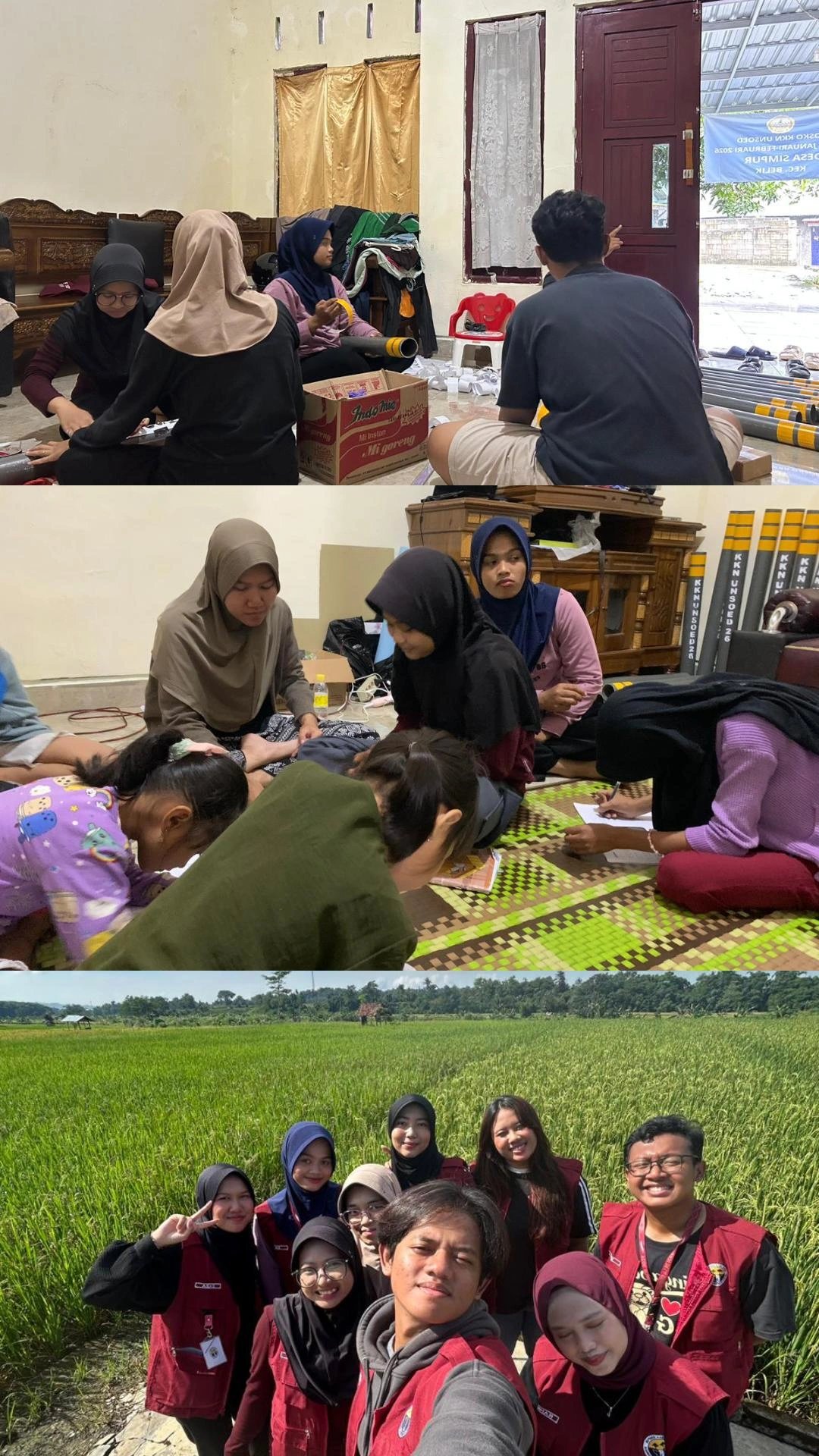 Day 29-Pembuatan delineator dan les