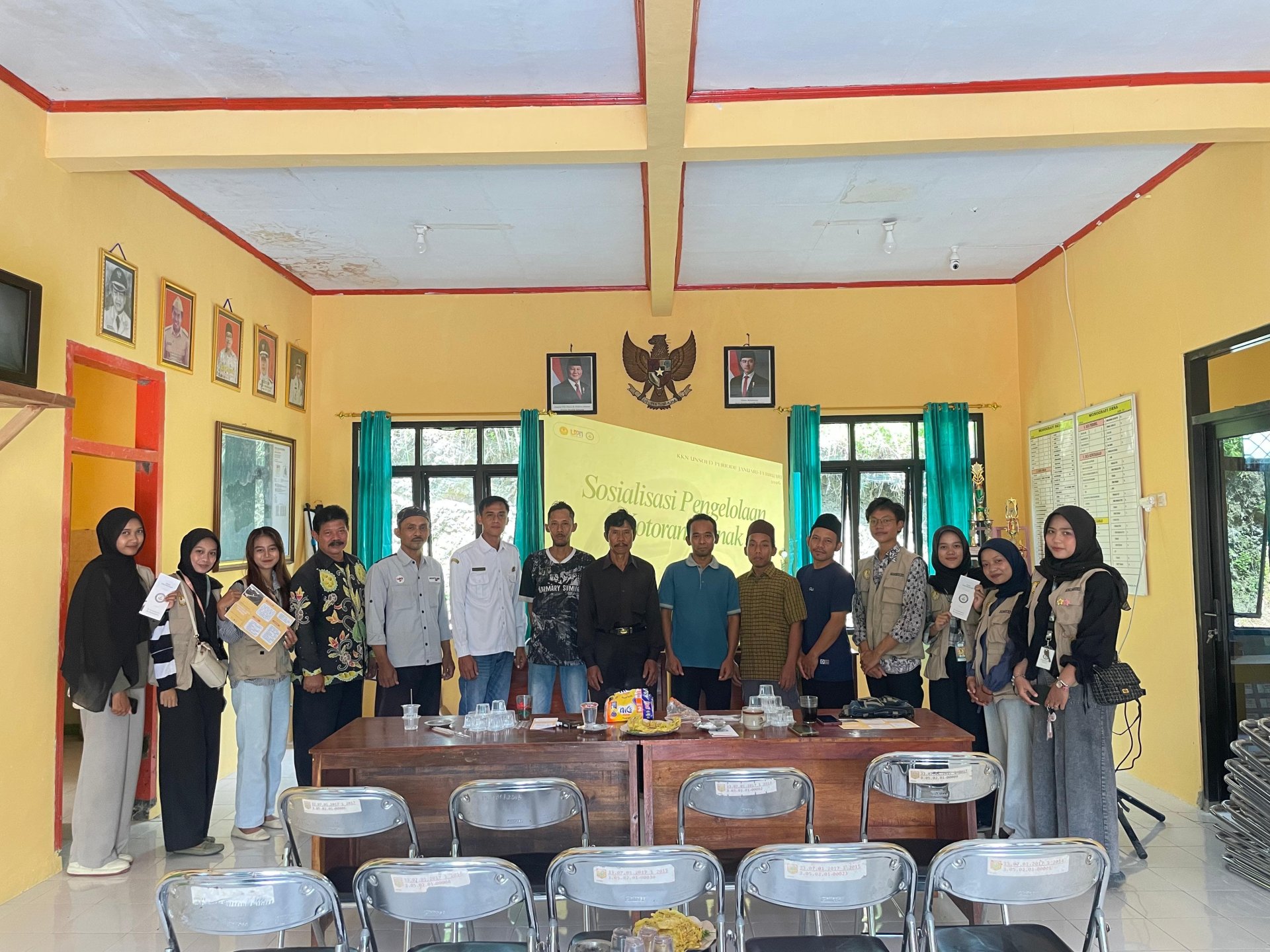 KKN Hari ke-29, Sosialisasi Pupuk Organik Padat