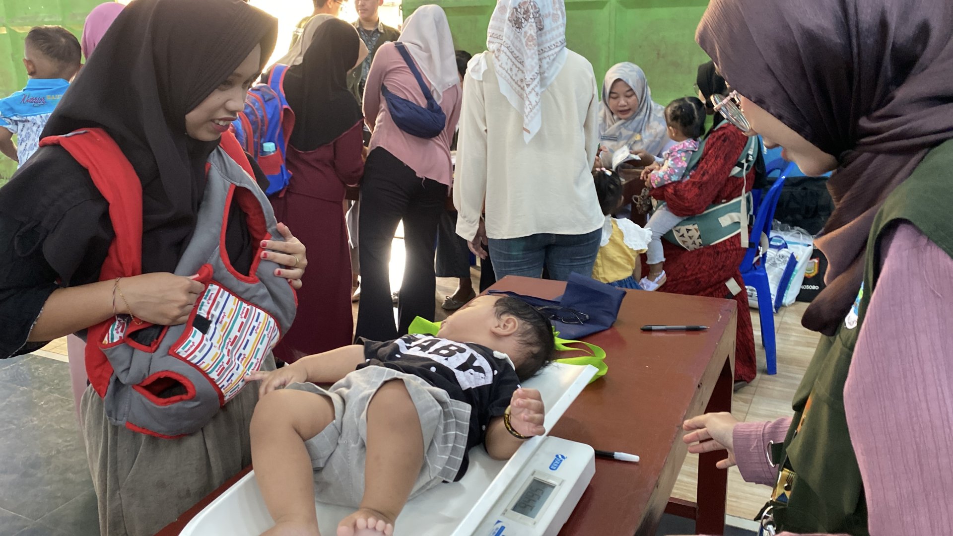 KKN DAY 29 : Kegiatan Posyandu Wilayah Dusun Cangkring