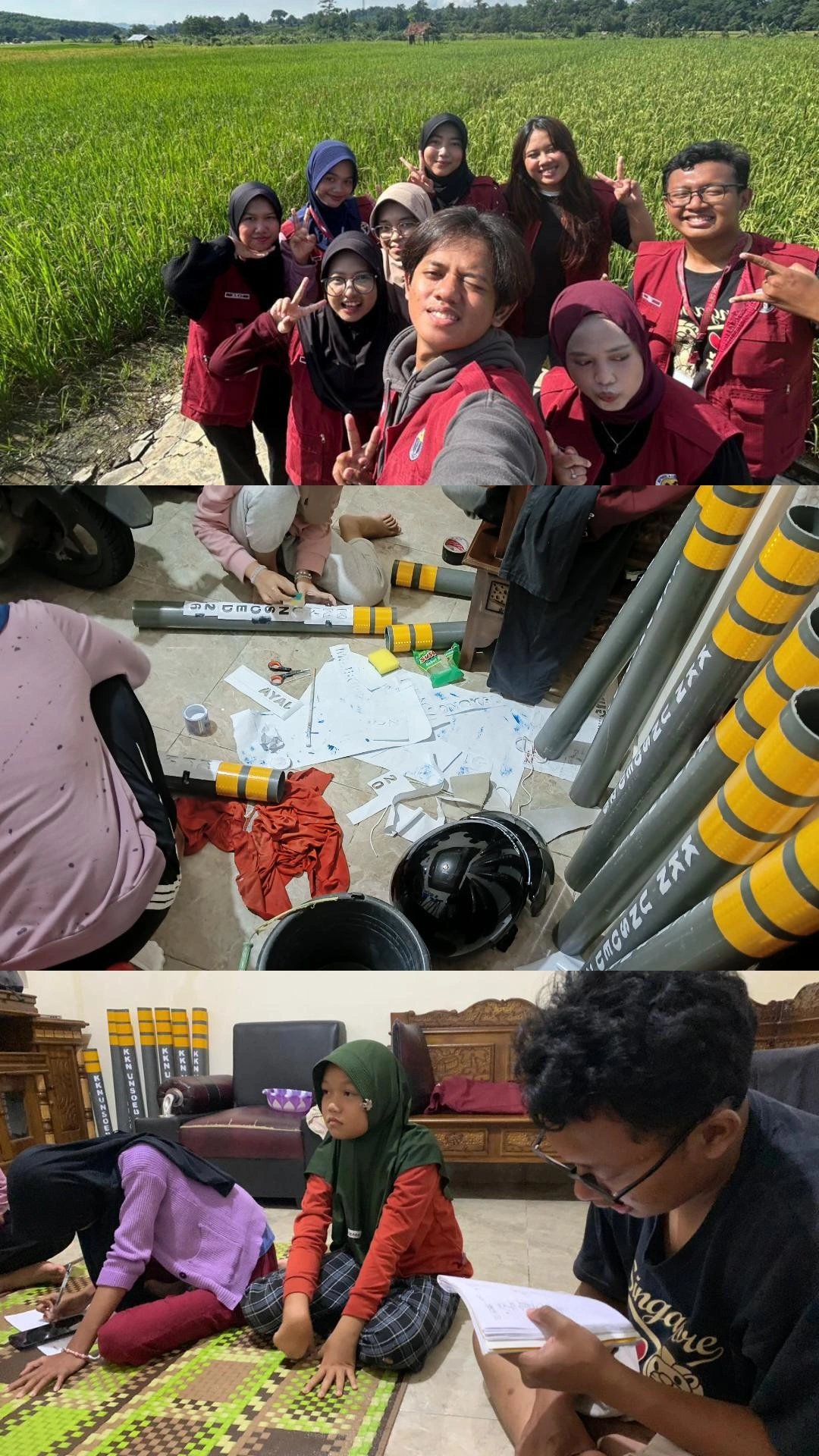 Pembuatan Video After Movie, Pembuatan Delineator, dan Les Pelajaran untuk Anak-anak