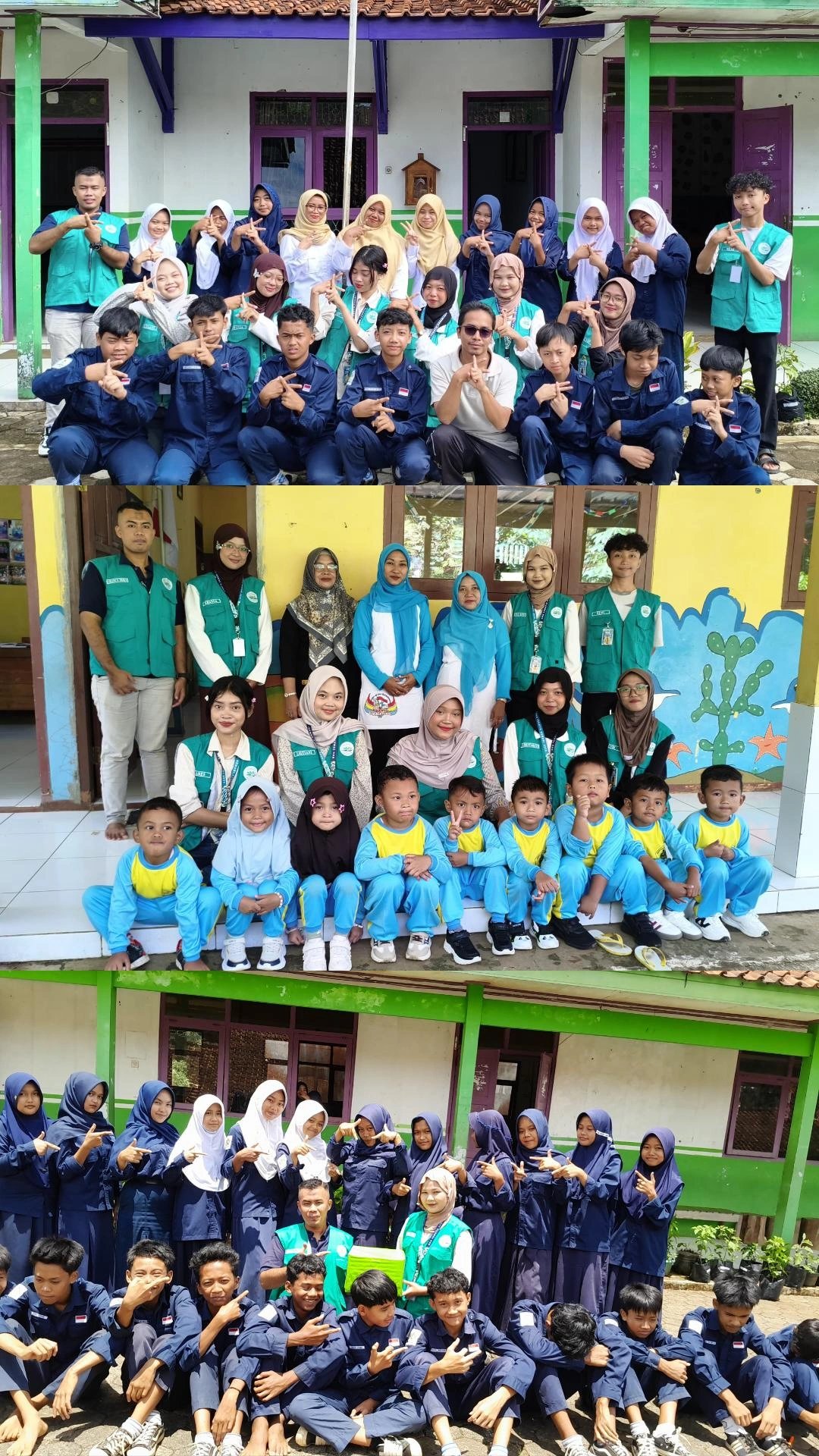 Piket Rutin di Balai Desa, Pemantauan dan Pengajaran di SMP PGRI 2 Somagede, Kunjungan PAUD, dan Take Video Profil Desa