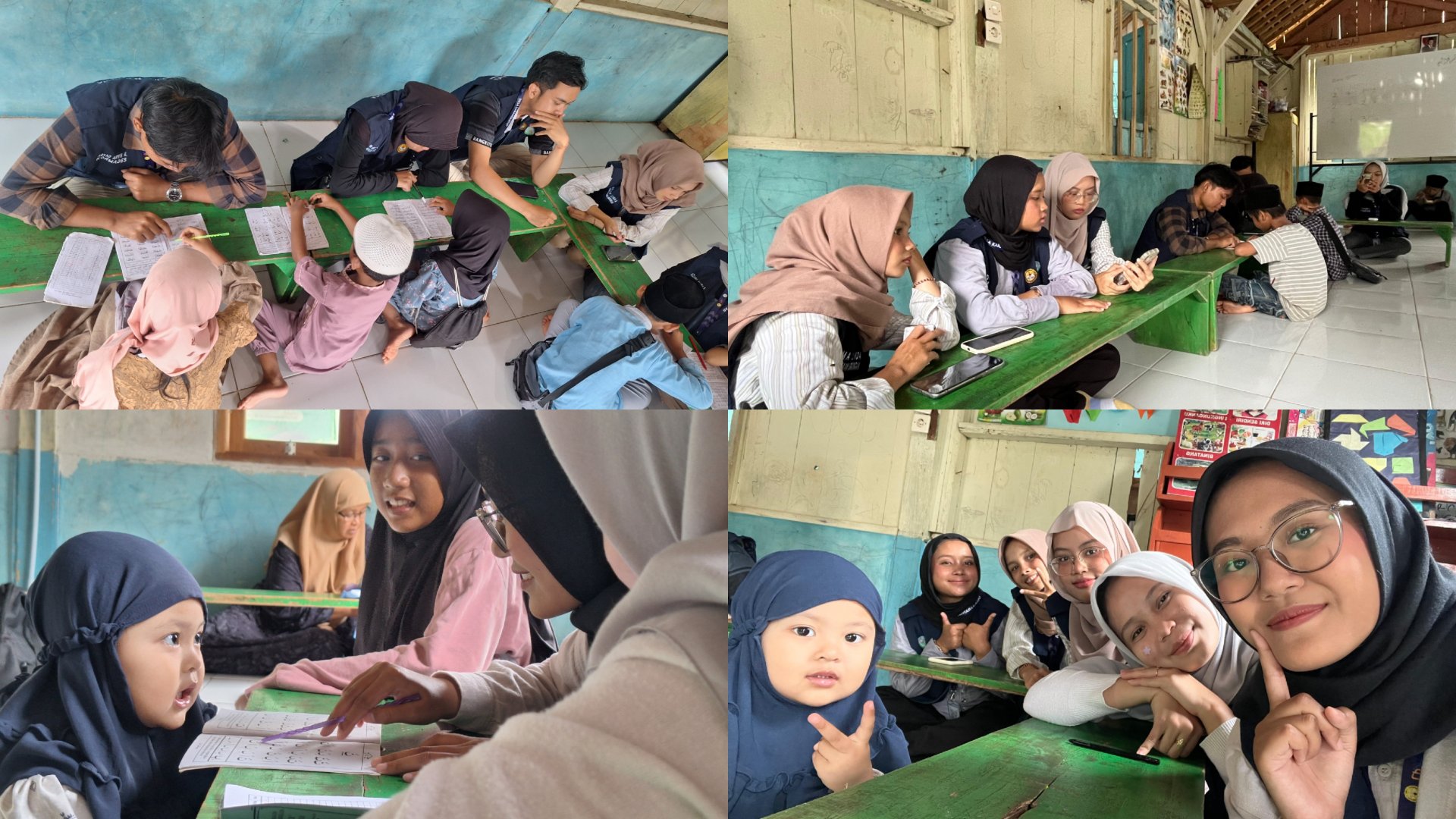 Kegiatan Hari Kedua puluh sembilan KKN di Desa Karanganyar, Wadaslintang: Pendampingan TPQ