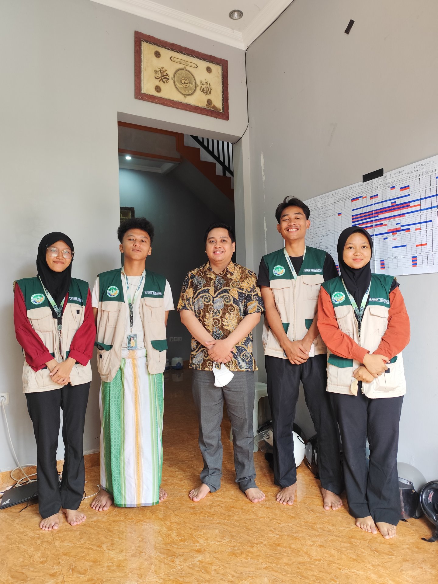 Day 29 KKN Desa Kalisaleh Mendapat Kunjungan Ke-2 DPL