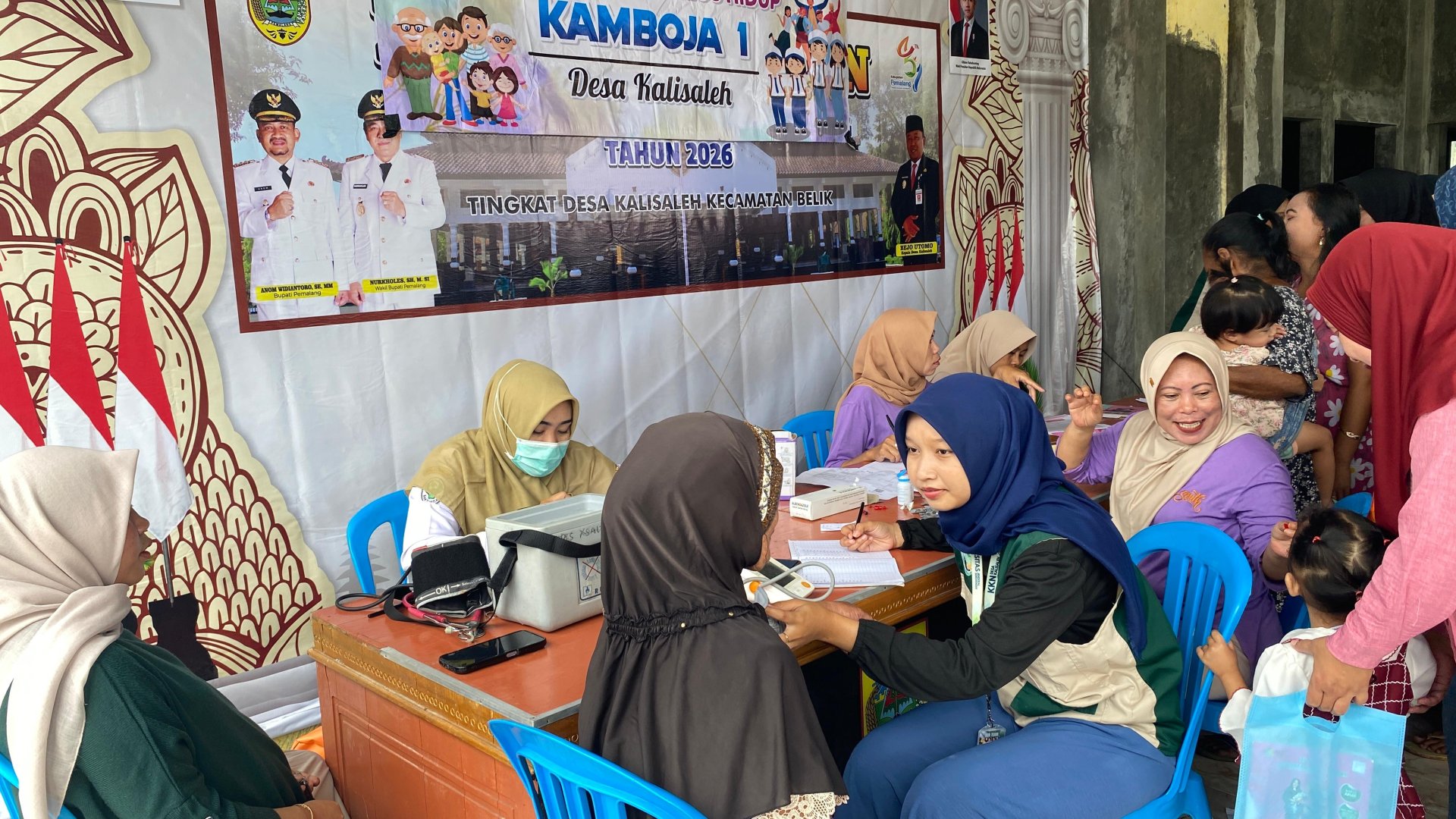 Pendampingan Posyandu Kamboja 1 dan Kunjungan DPL