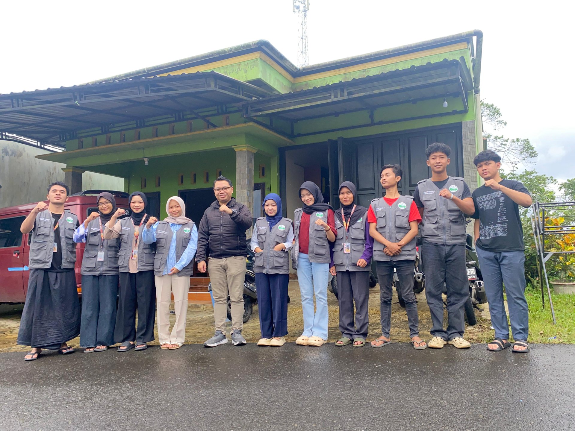 Day 29 - Kunjungan DPL dan Penyerahan uang donasi ke Kecamatan Karangjambu