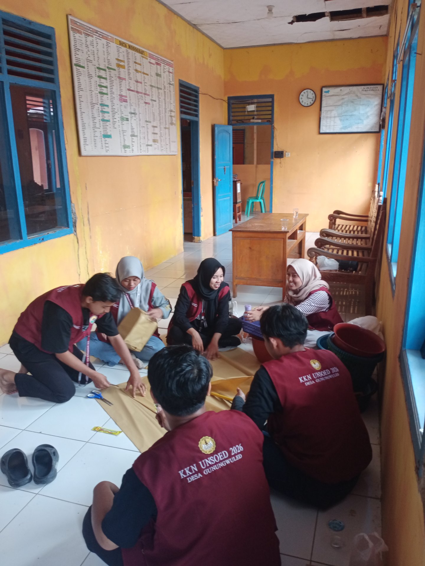 Persiapan Kegiatan Senam