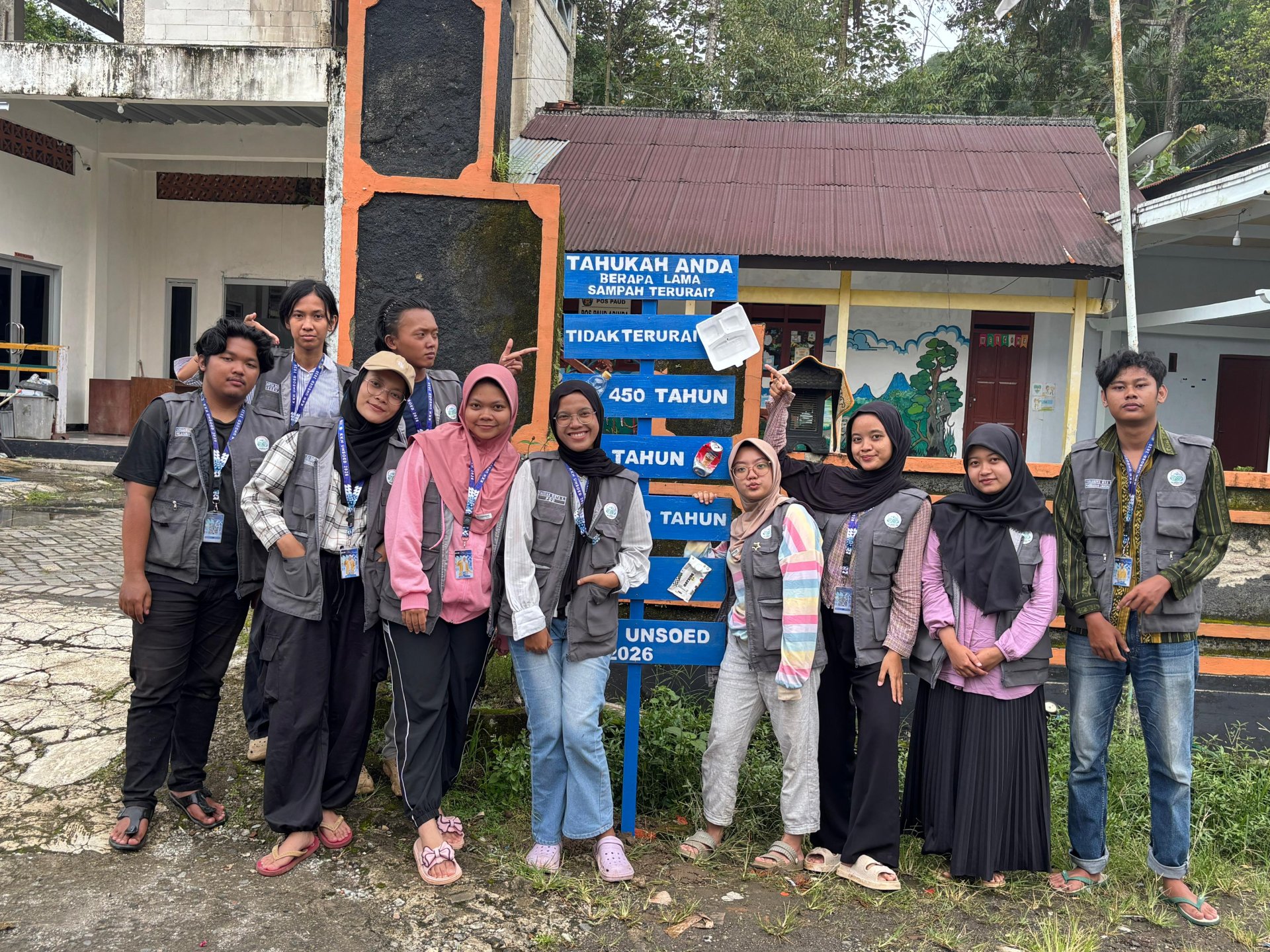 Pemasangan Plang Edukatif Sampah 🚮🗑️