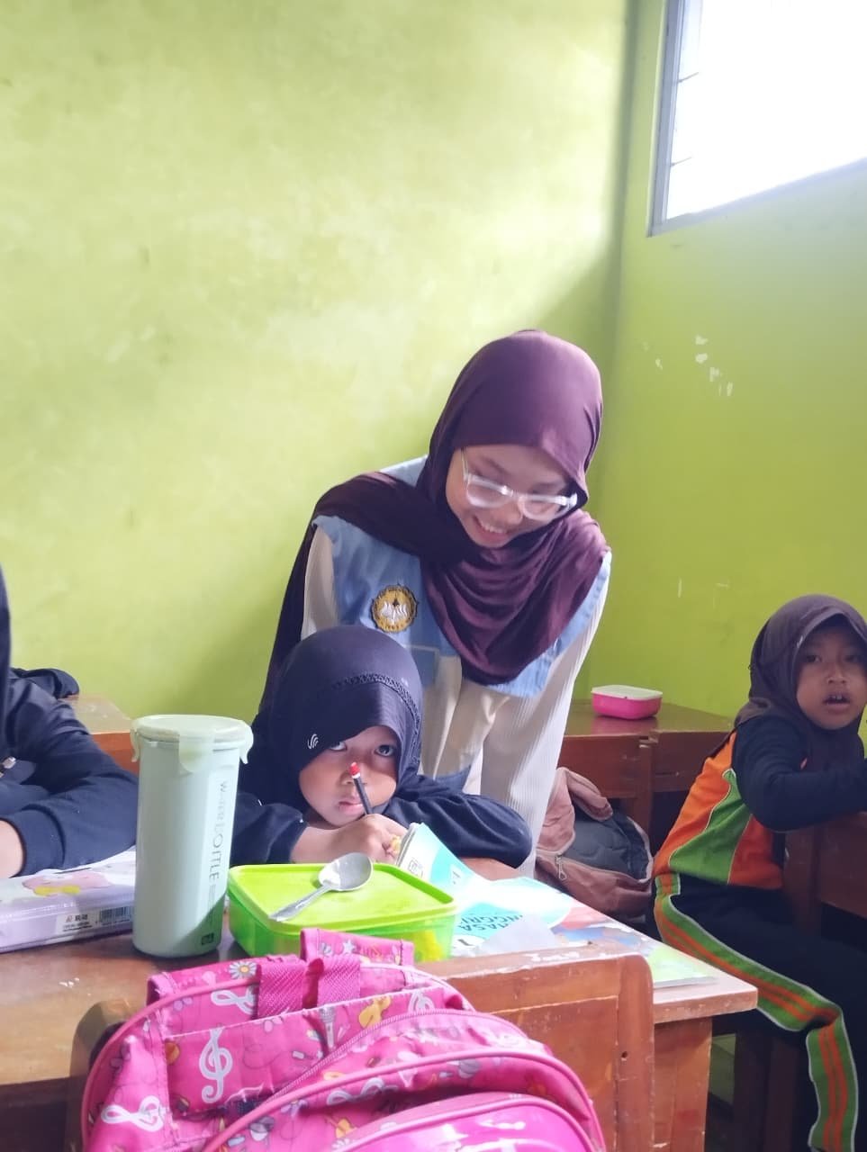 Mengajar di SD N 01 Karangkandri  (03 Februari 2026)