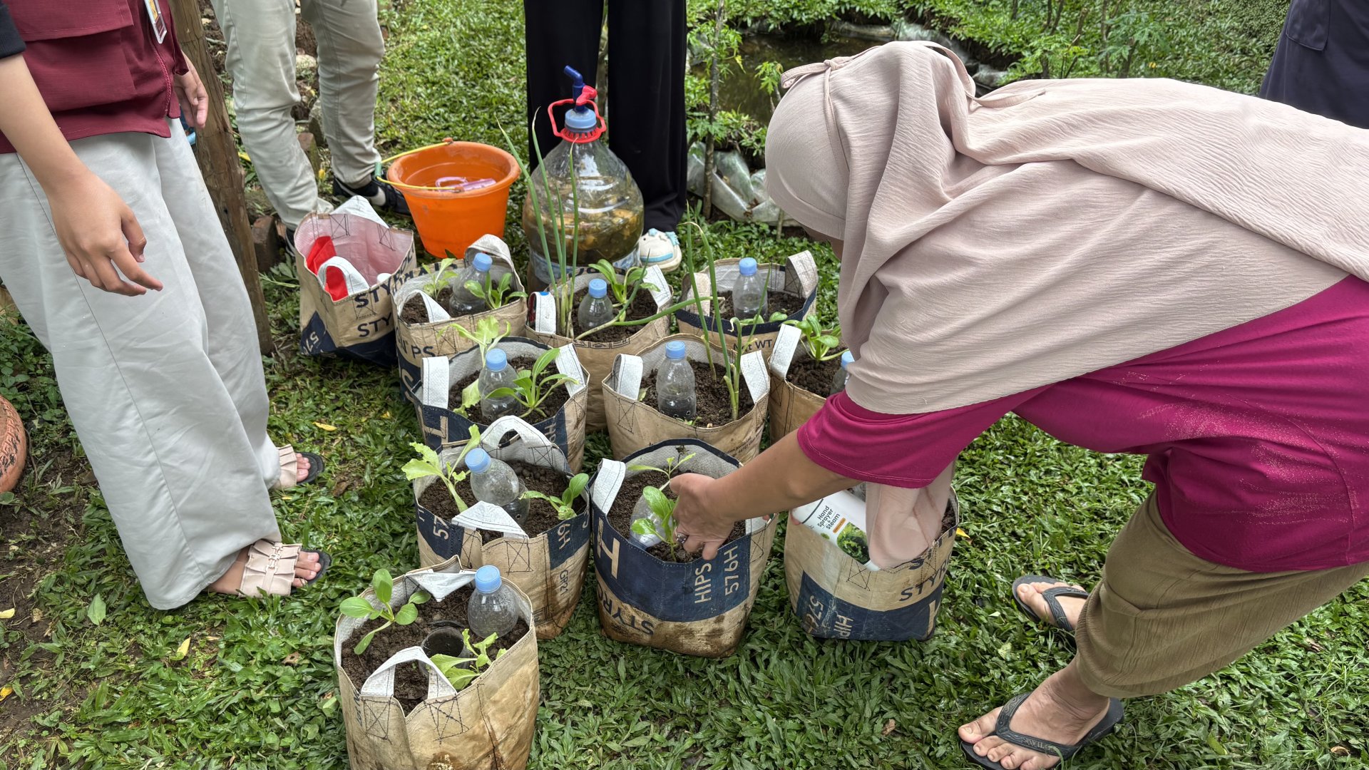 Hari ke 29 tanggal 4 (Pelaksanaan Kegiatan Pendidikan, Monitoring Evaluasi, dan Pendampingan Program Kerja KKN Gunungjaya)