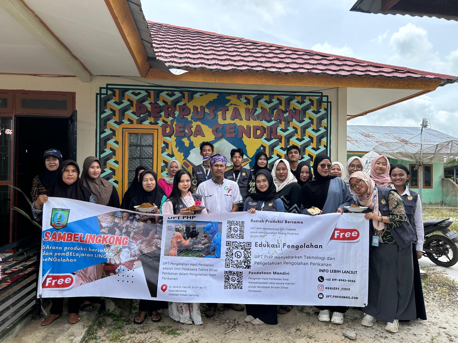 Pembuatan Sambal Lingkong bersama Dinas Perikanan