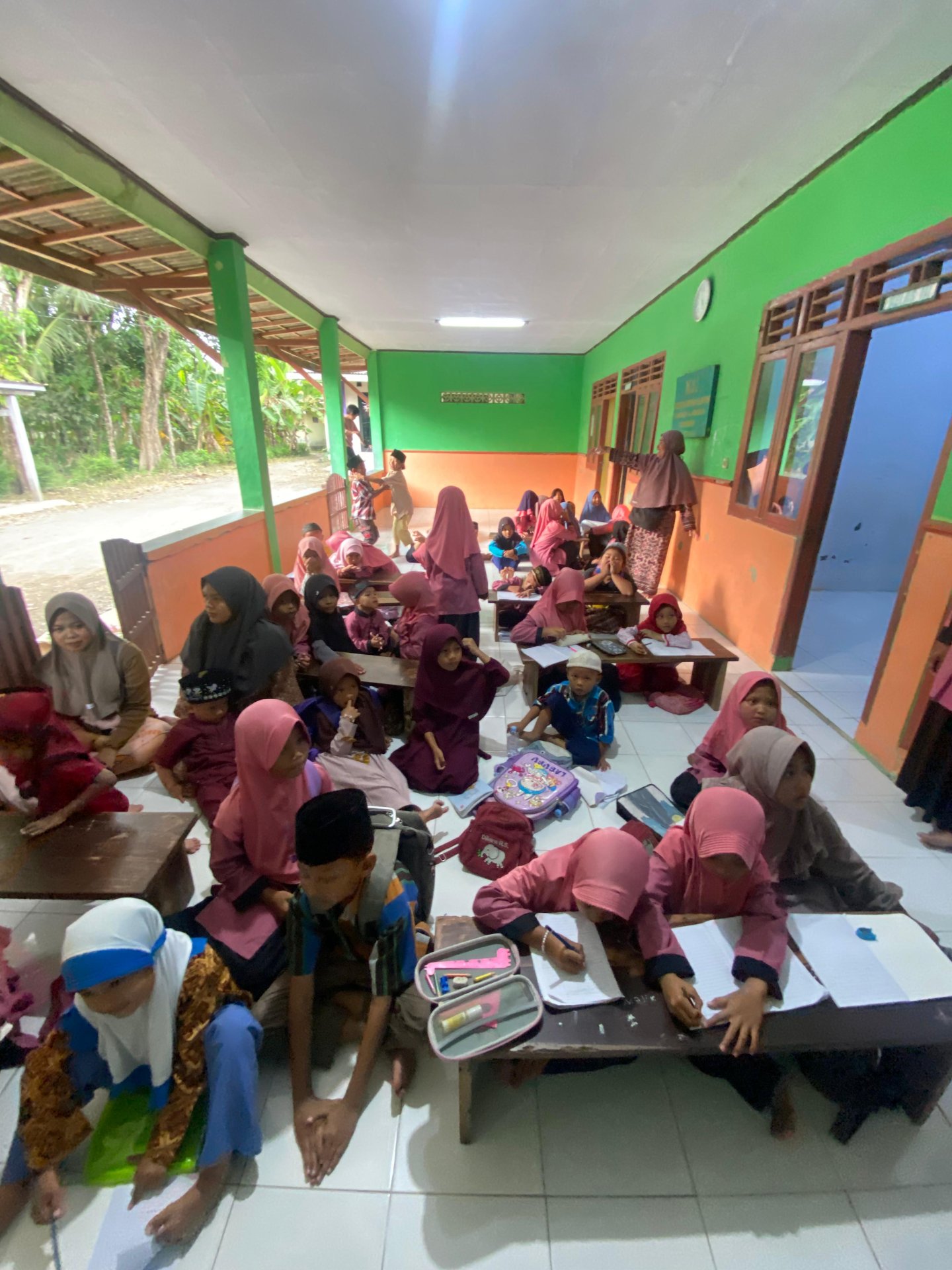 Kegiatan di TPQ Desa Bendungan