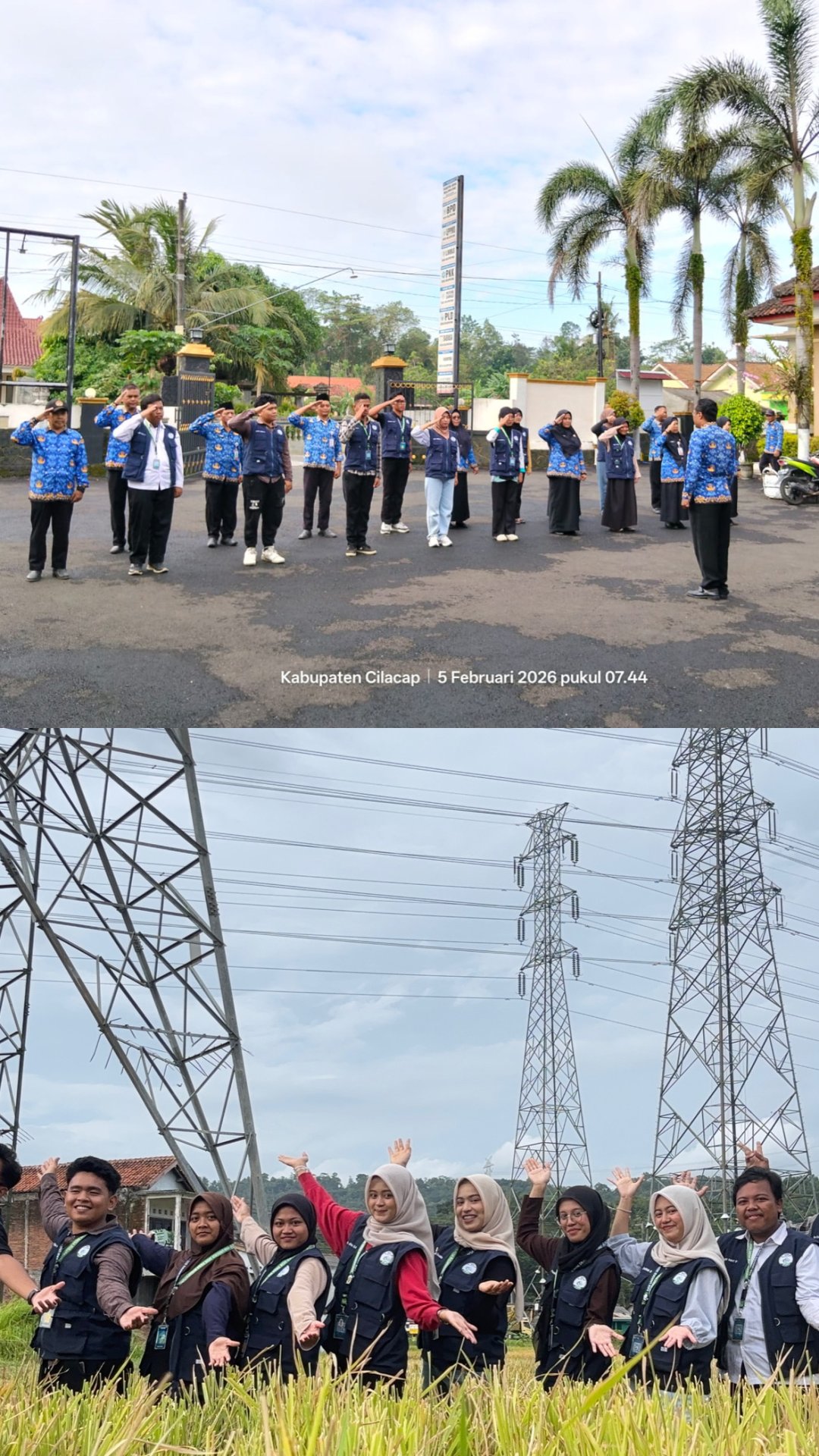 Apel pagi, pembuatan vidio after movie KKN