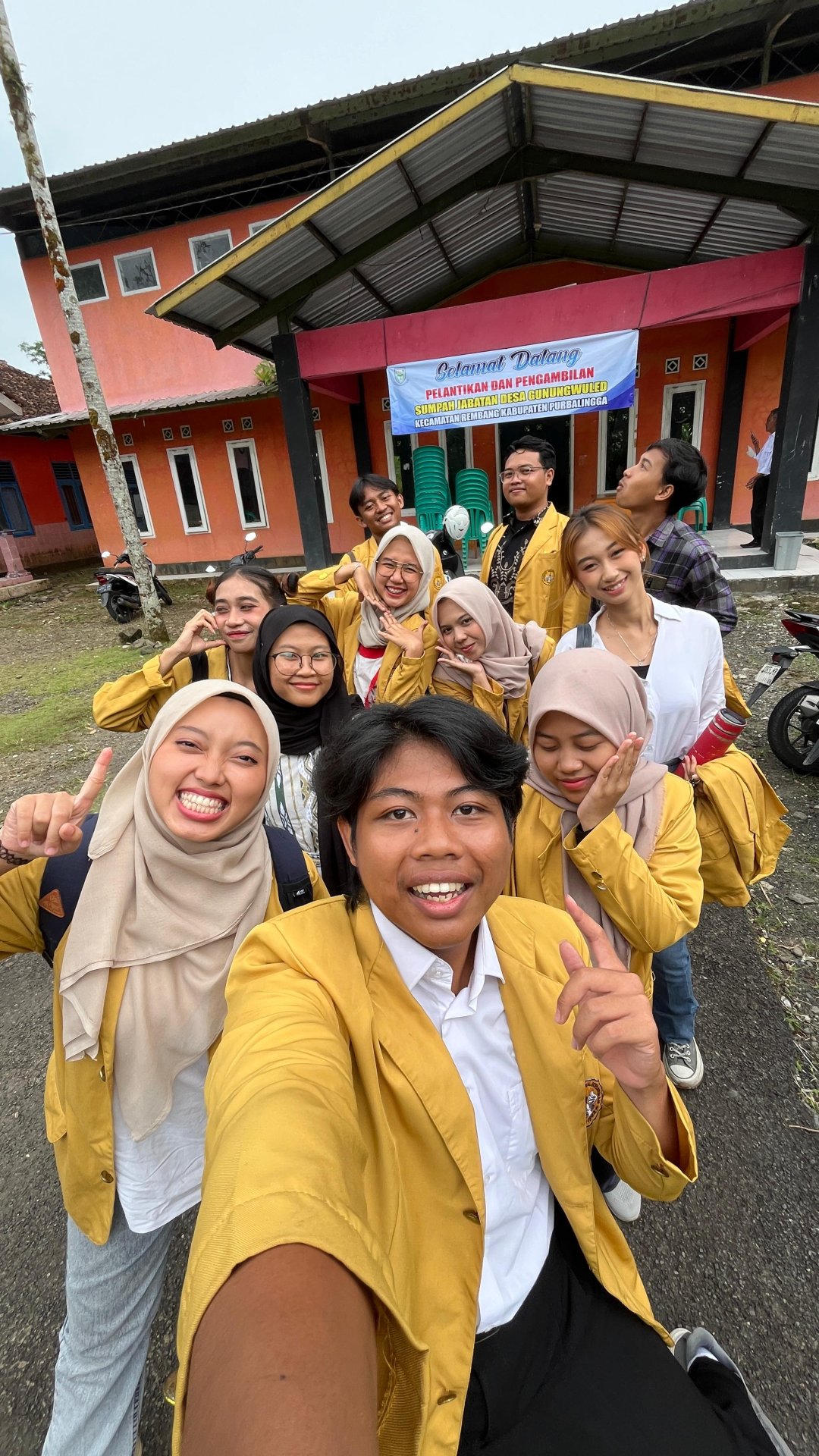 Kegiatan Pelantikan Kepengurusan Desa Gunungwuled