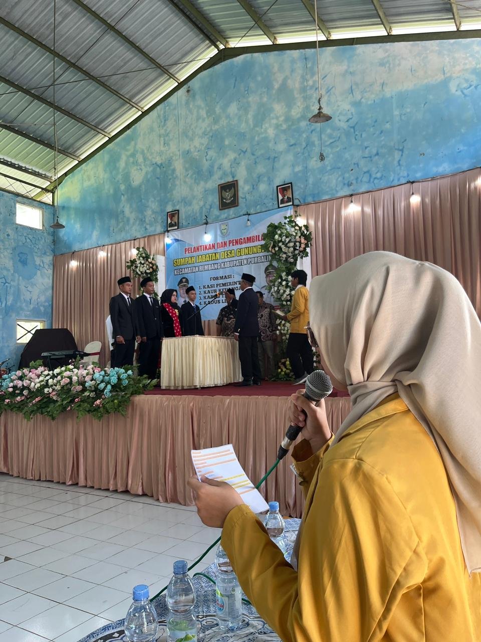 Pelantikan Perangkat Desa