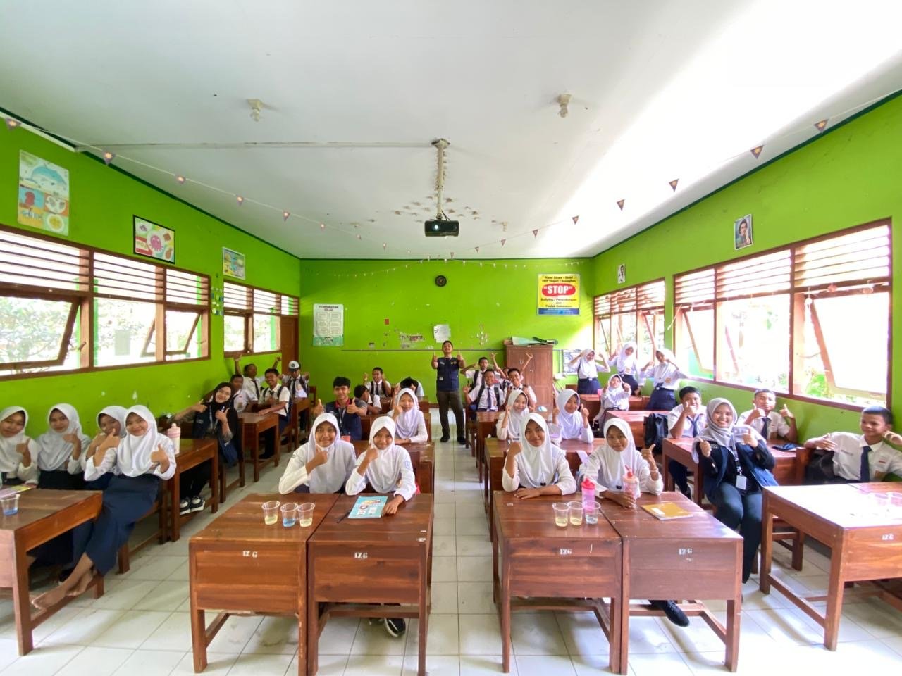 Kegiatan Hari Ke-30| Sosialisasi dan Praktik Uji PH Air Minum