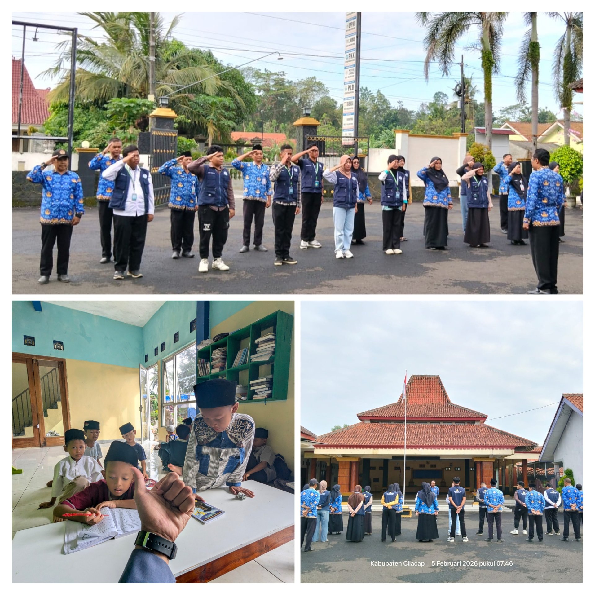 Hari ke-30 Apel pagi di balaidesa, pendampingan TPQ