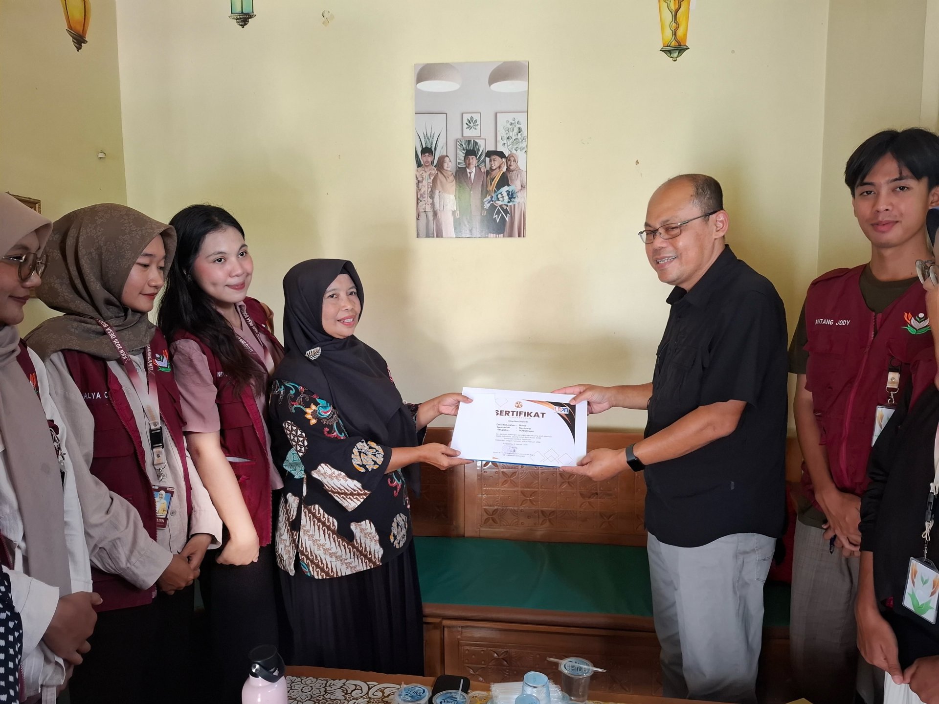 KUNJUNGAN DOSEN PEMBIMBING LAPANGAN (DPL) KE POSKO