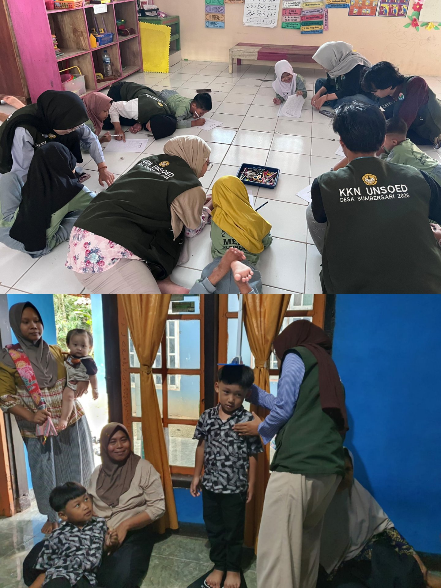 Kegiatan KKN Desa Sumbersari, Kec. Wadaslintang, Kab. Wonosobo, 5 Februari 2026