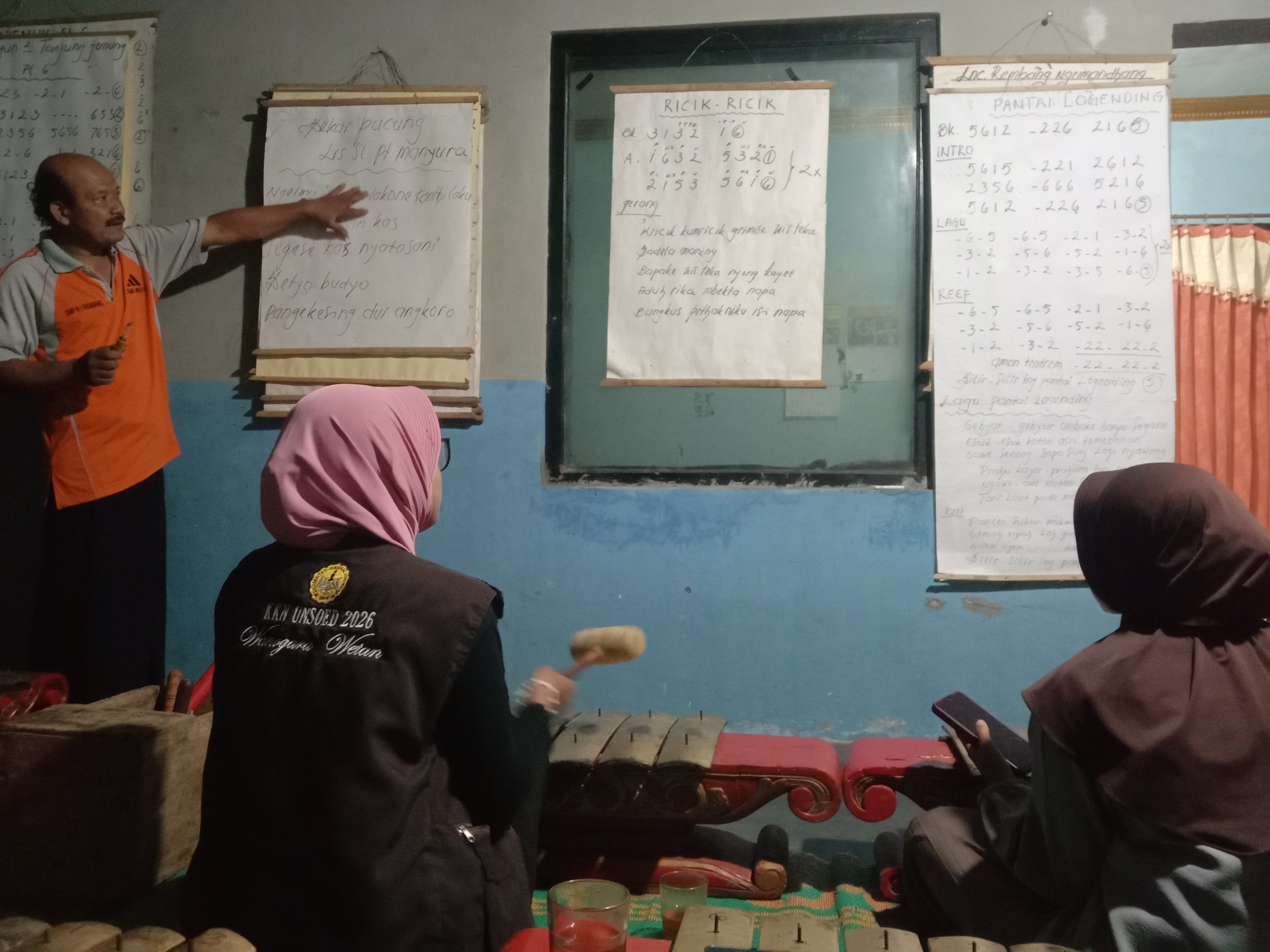 Latihan karawitan, 1 Februari 2026