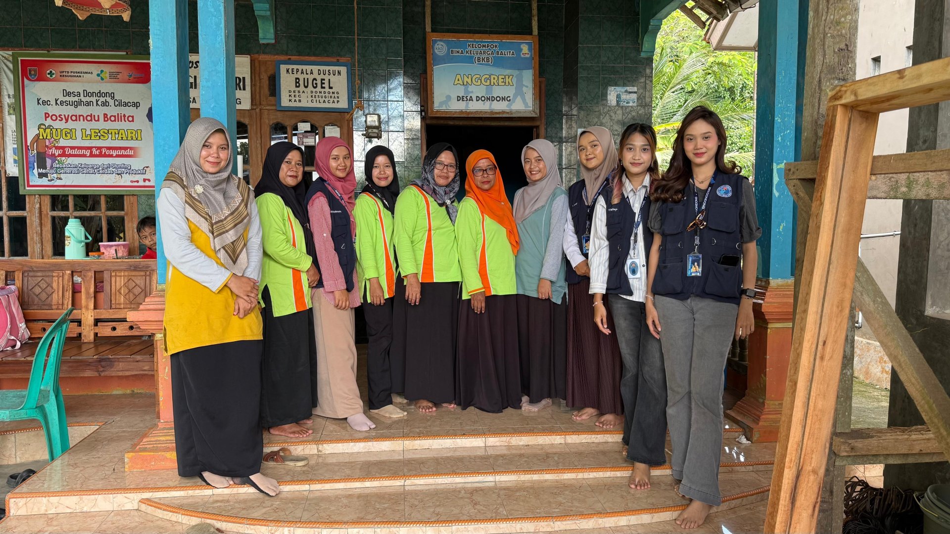 Pendampingan Posyandu Balita Mugi Lestari Desa Dondong