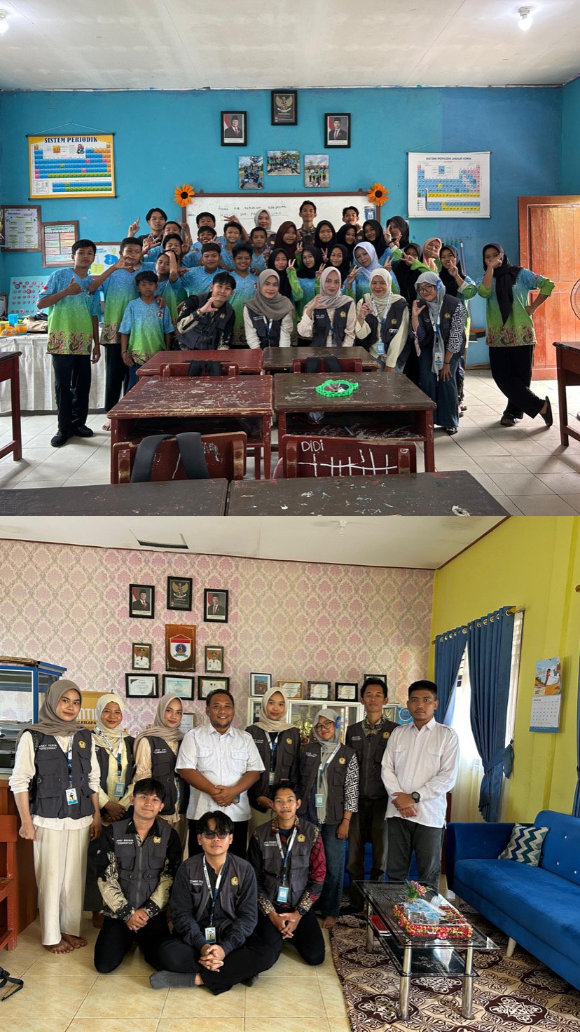 Pelaksanaan Program Kerja Bidang Pendidikan: Mengajar Bahasa Jepang SMPN 3 Kelapa Kampit Desa Cendil