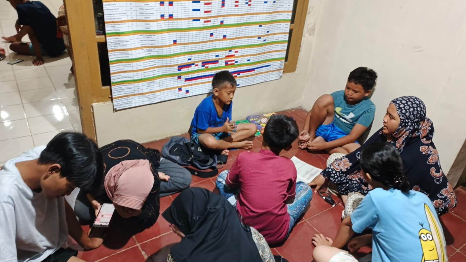 Kegiatan Hari Ke-30 | Pendampingan Belajar di Posko KKN