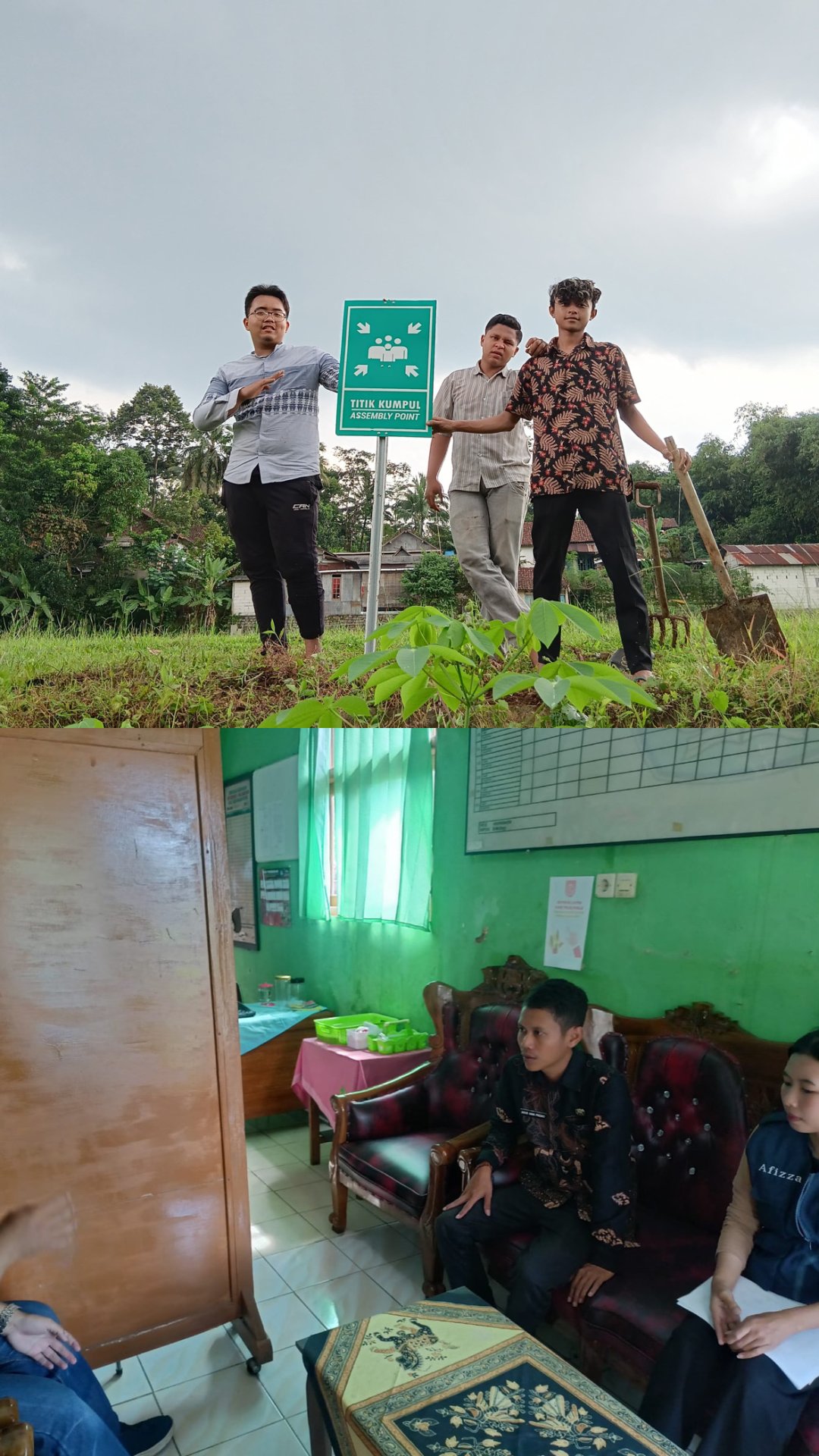 Penyebaran Pamflet dan Pemasangan Rambu