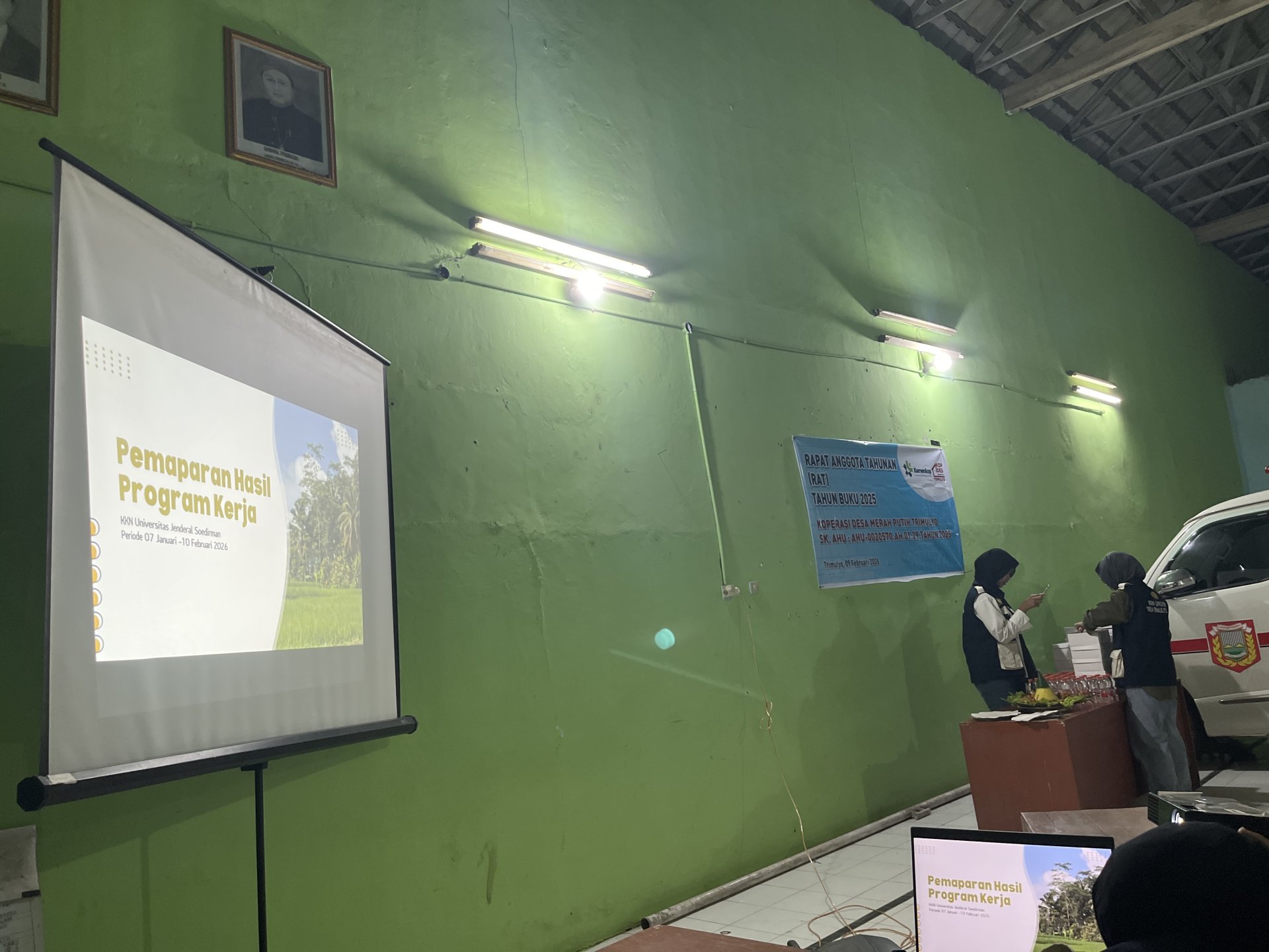 Pengajian Rutin dan Pemaparan Hasil Program Kerja