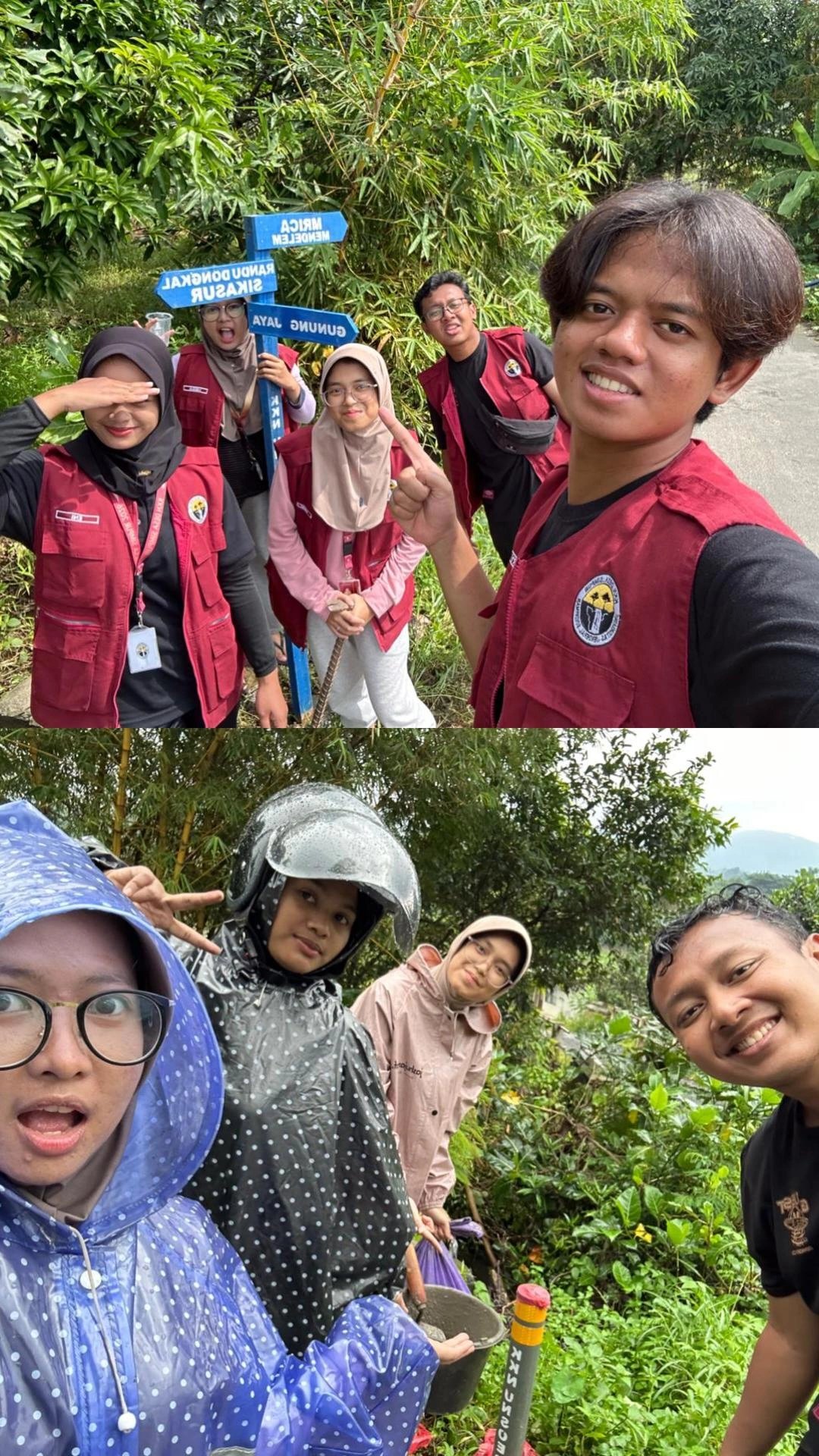 Day 31-Pemasangan Papan penunjuk jalan dan Delineator