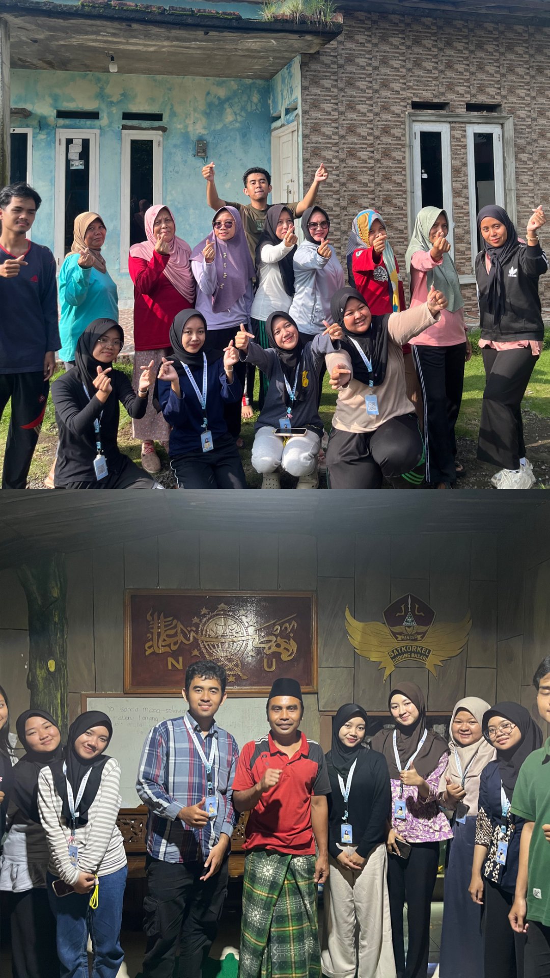 Senam Pagi dan Pamitan ke Rumah Pak Anshari