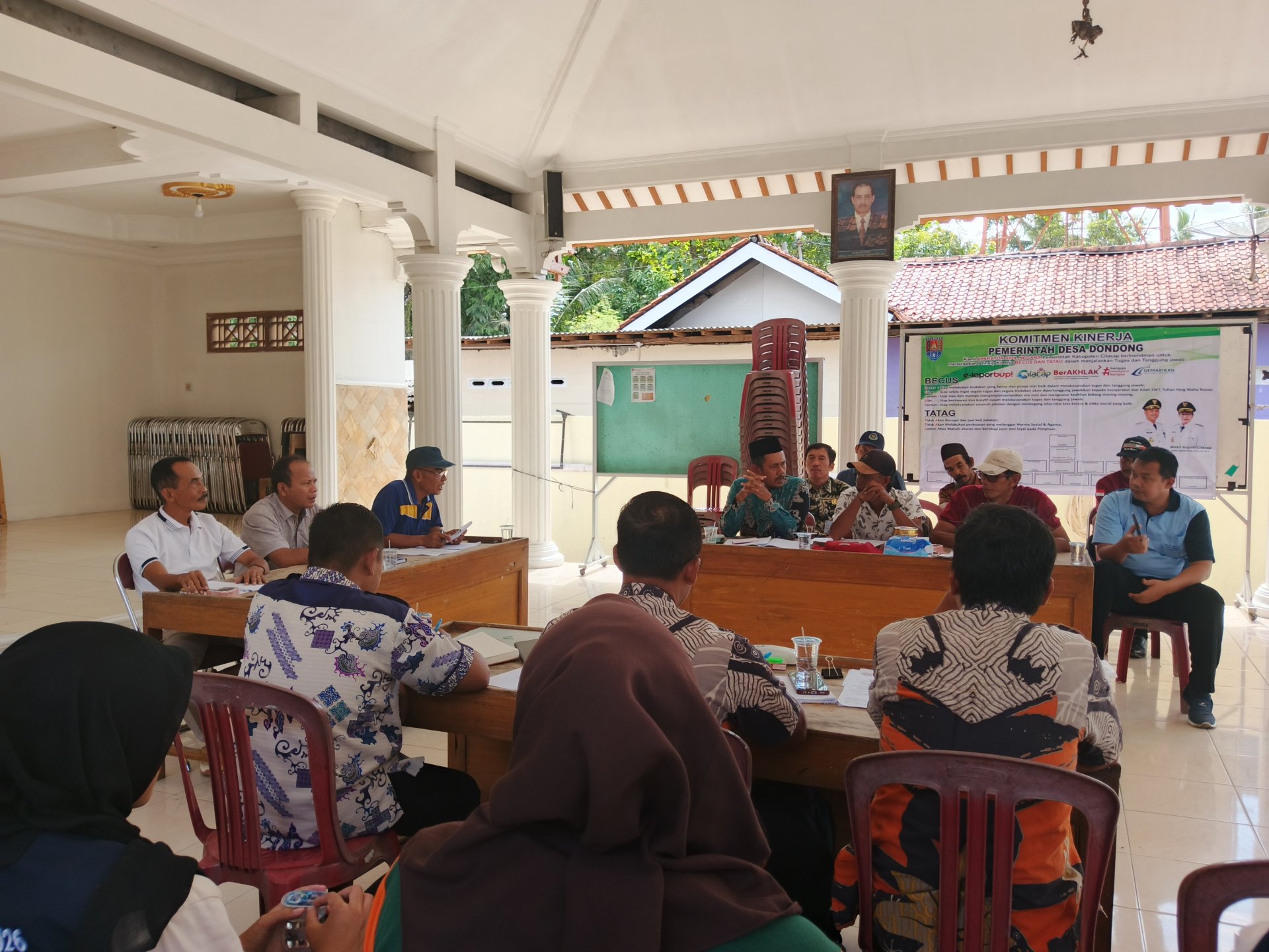 Rapat KDMP bersama perangkat dan pengurus