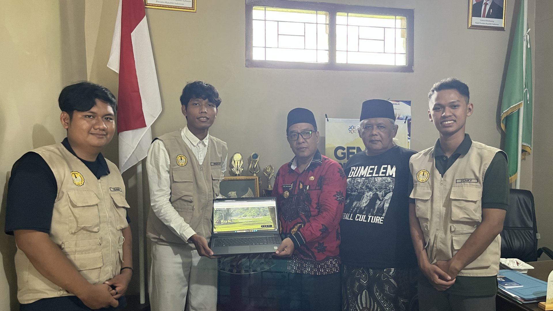 KKN UNSOED Desa Gumelem Kulon 2026 Serah Terima Website