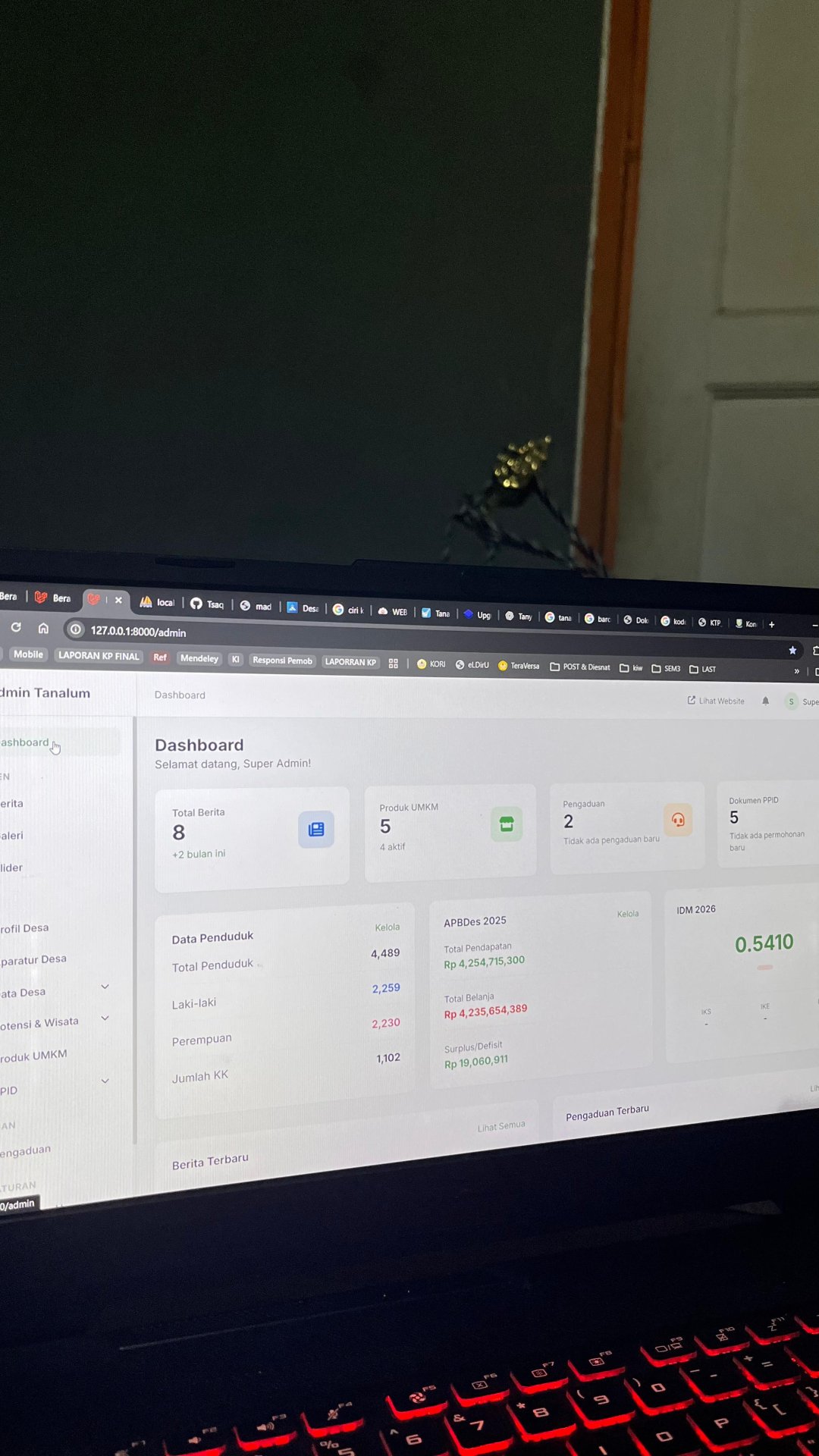 Penulisan Sejarah Desa Tanalum