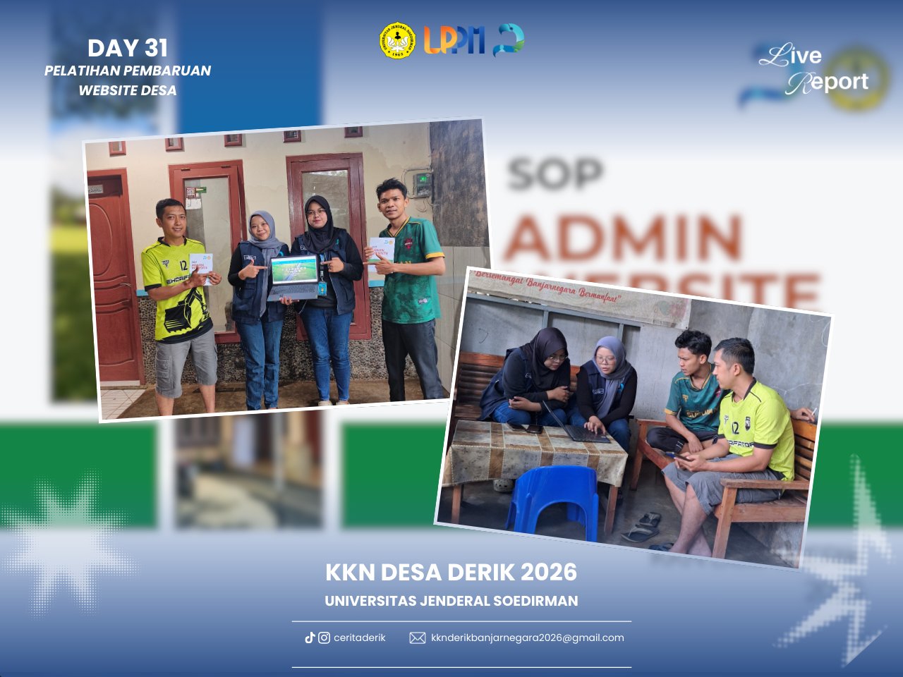 Day 31 – Pelatihan Pembaruan Website Desa