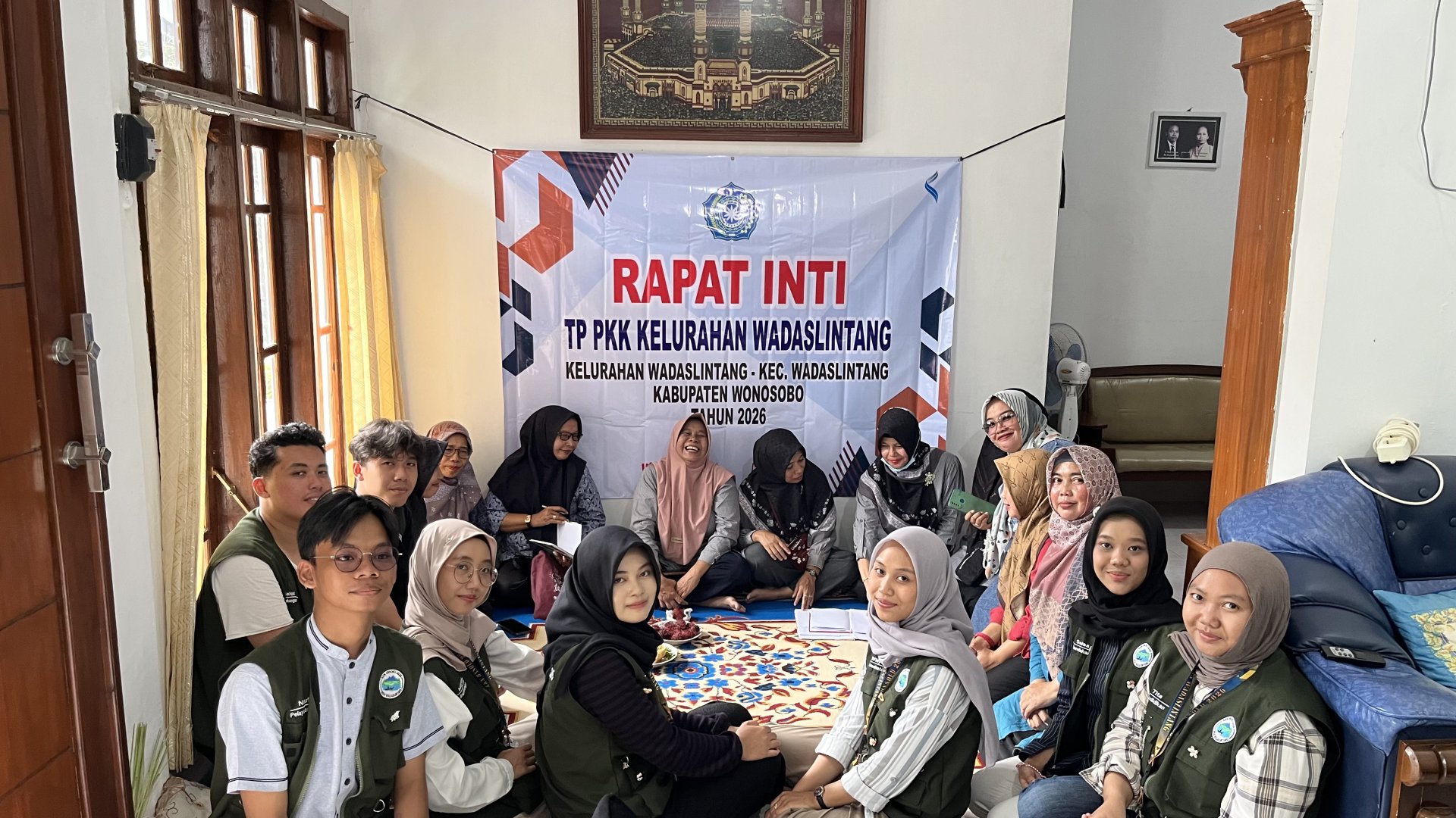 Pendampingan Posyandu Dusun Paras dan Rapat Inti TP PKK Kelurahan Wadaslintang