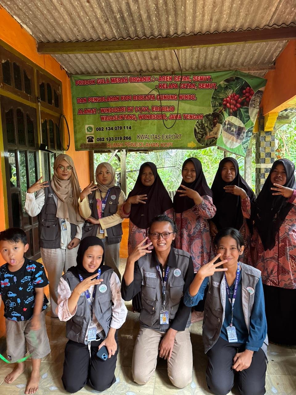 Pelaksanaan Program KKN Hari Ketigapuluh Satu di Desa Erorejo, Wadaslintang