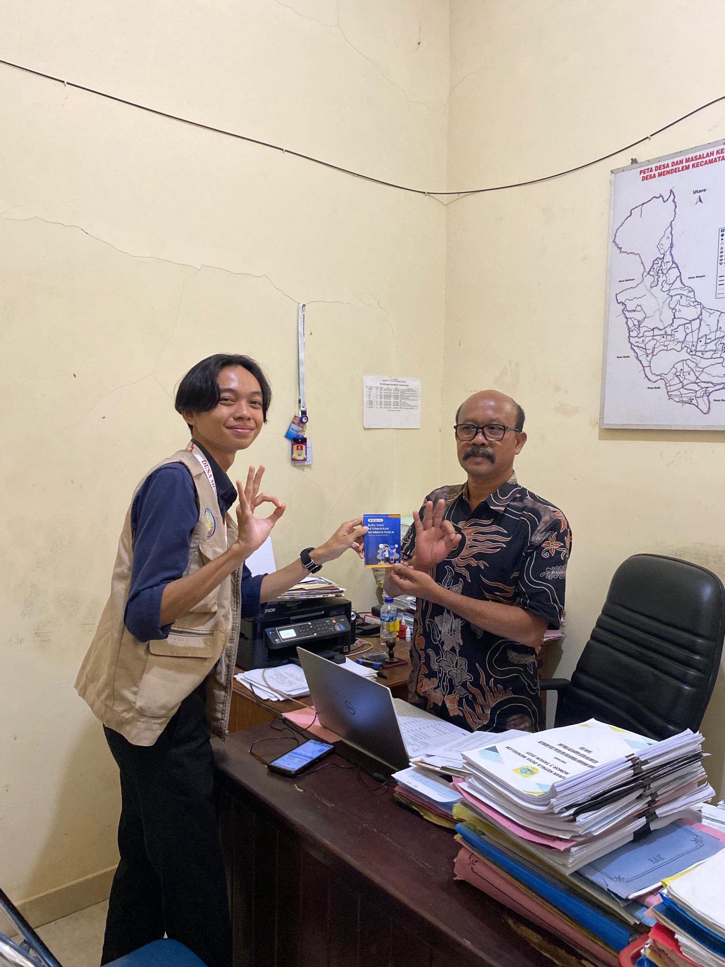 Piket Harian Pemerintahan Desa, Pendampingan UMKM, dan Senam Lansia dan Ibu-Ibu