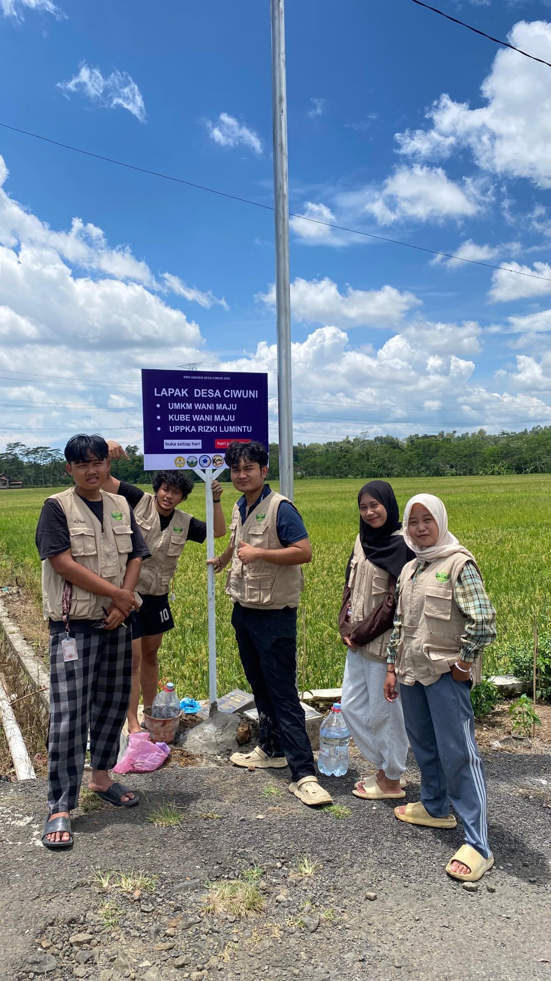 Day 31 Pemasangan plank umkm