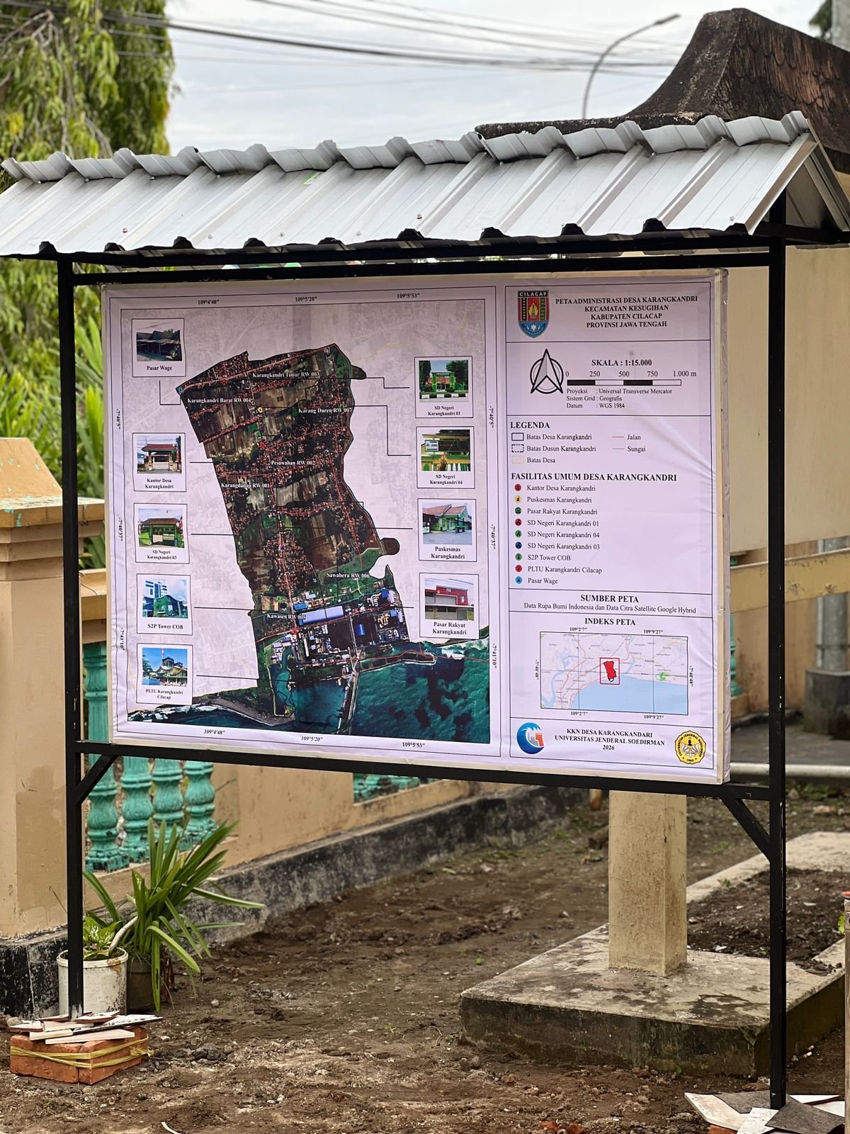 Pemasangan Peta Desa Administrasi (05 Februari 2026)