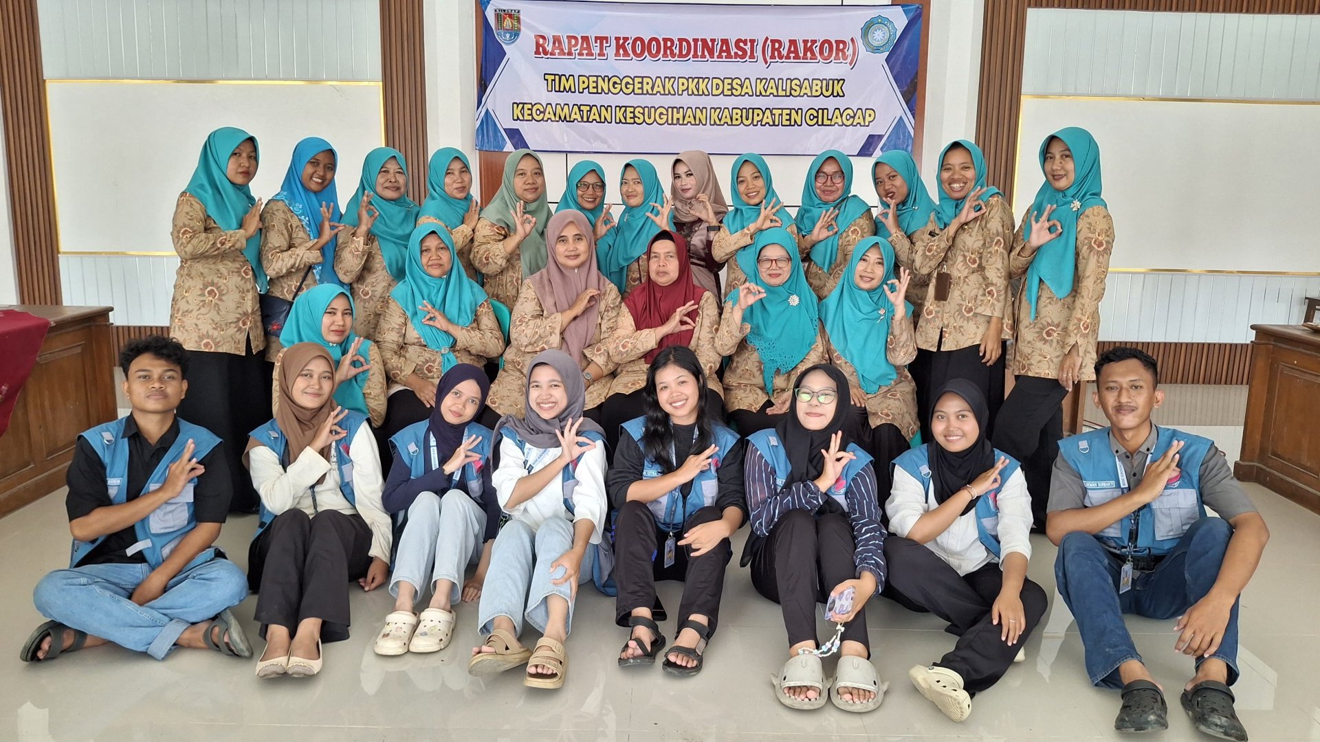 Day 31 : Ikut rapat koordinasi PKK desa Kalisabuk