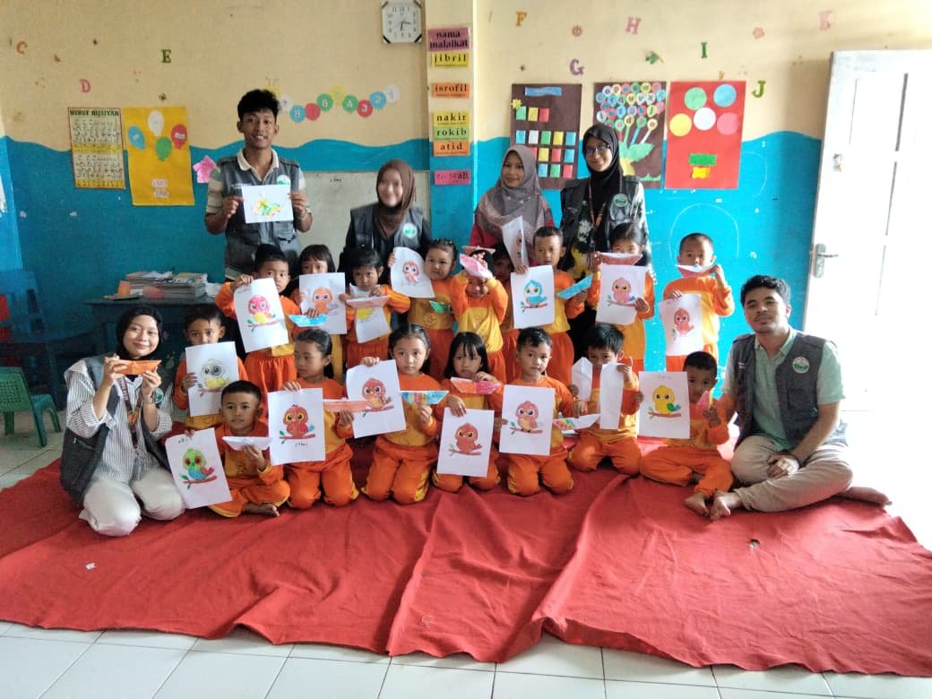 Piket Balai Desa ke-19 dan kunjungan ke TK