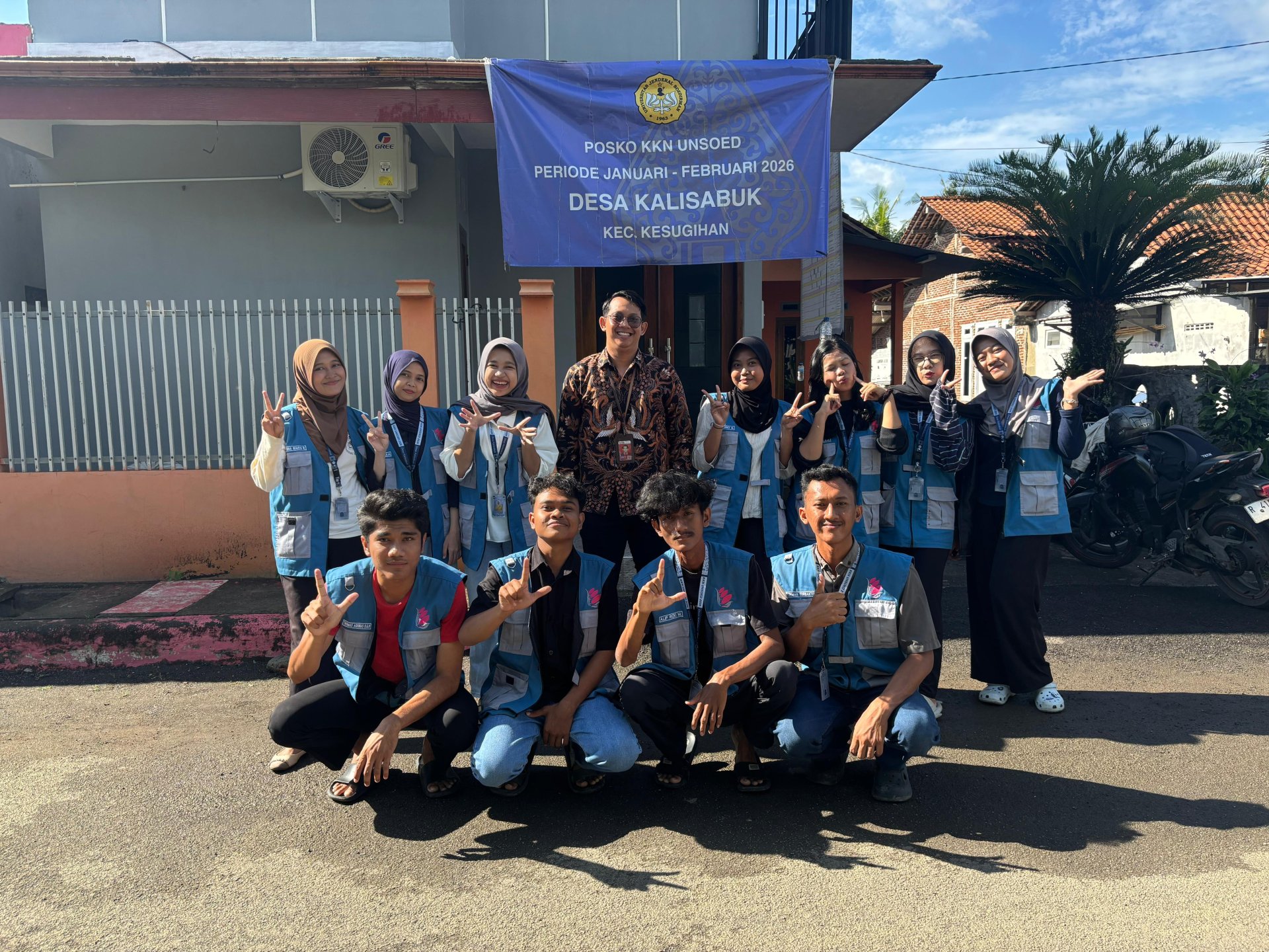 Kunjungan monev dosen pembimbing lapangan