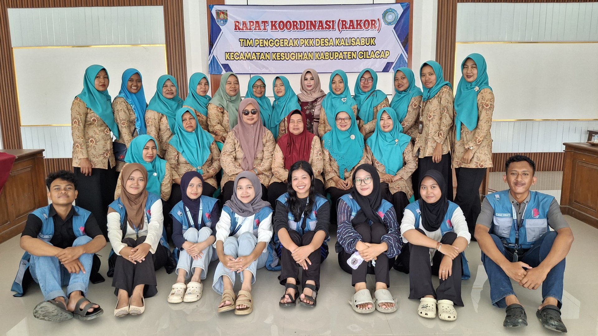 Kegiatan rapat kordinasi PKK desa kalisabuk